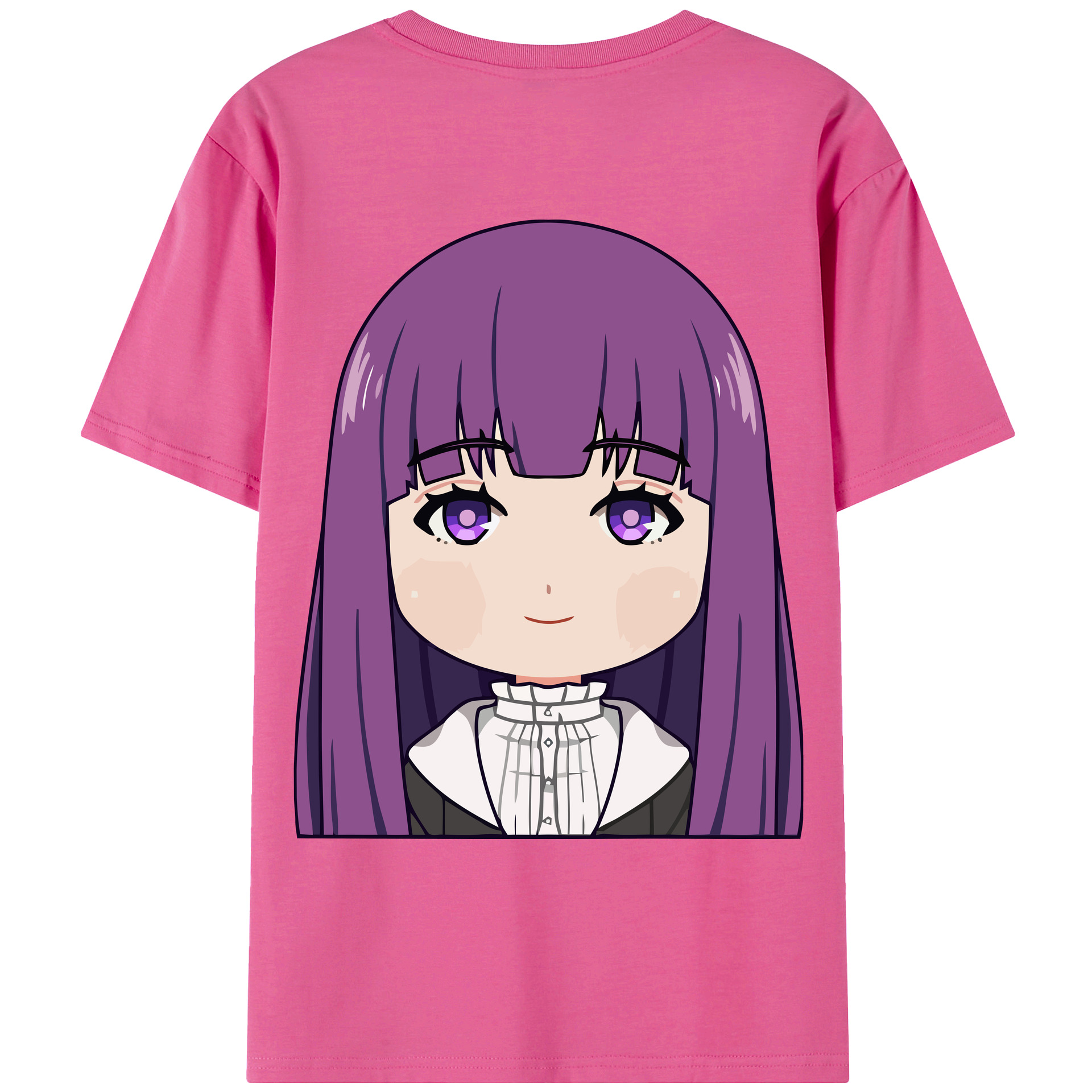 （画像用） 葬送のフリーレン Frieren レディース半袖Tシャツ(バックプリント)