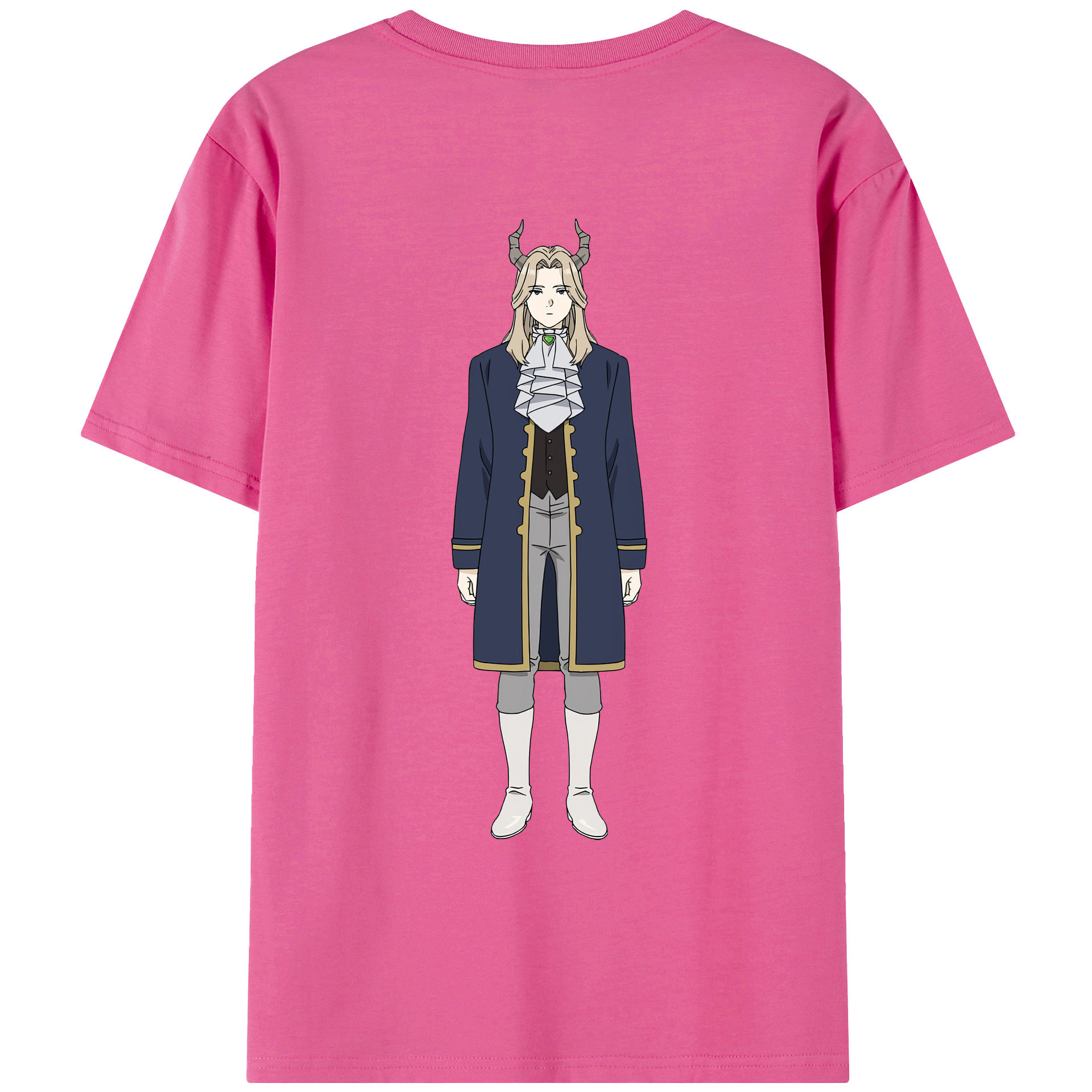 （画像用） 葬送のフリーレン Frieren レディース半袖Tシャツ(バックプリント)