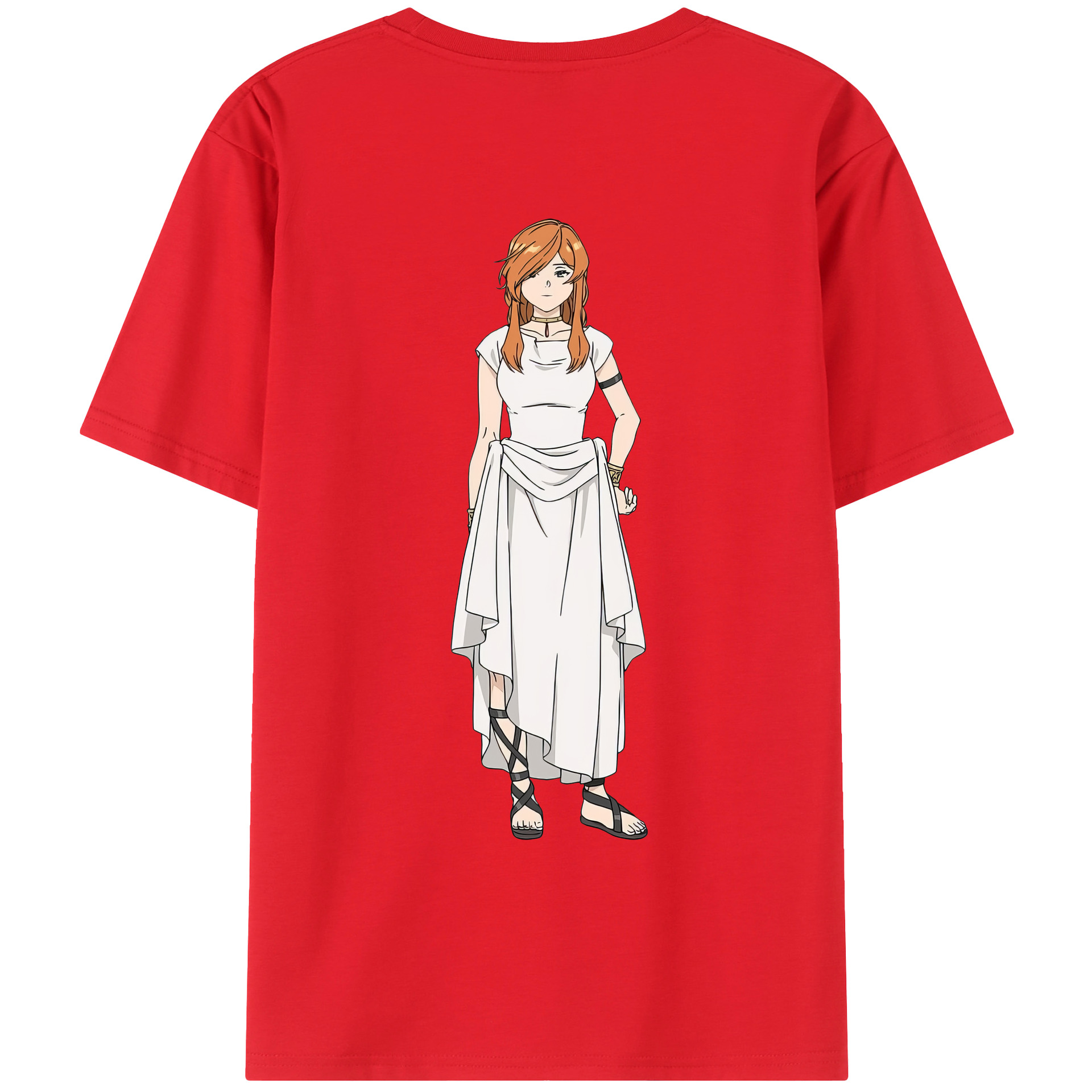 （画像用） 葬送のフリーレン Frieren レディース半袖Tシャツ(バックプリント)