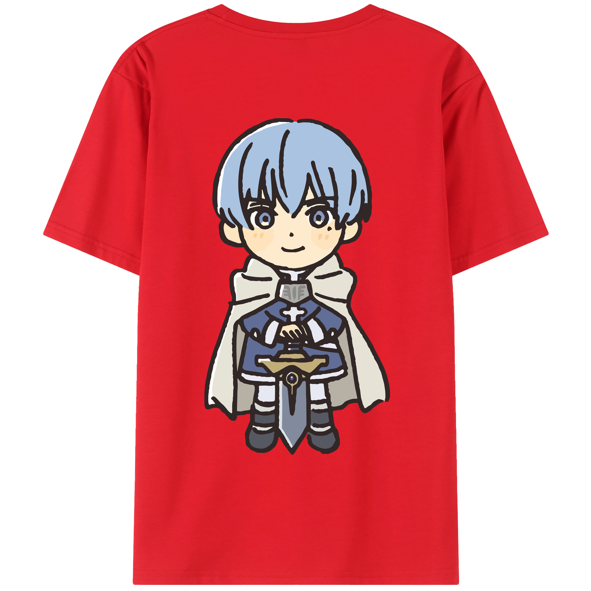 （画像用） 葬送のフリーレン Frieren レディース半袖Tシャツ(バックプリント)