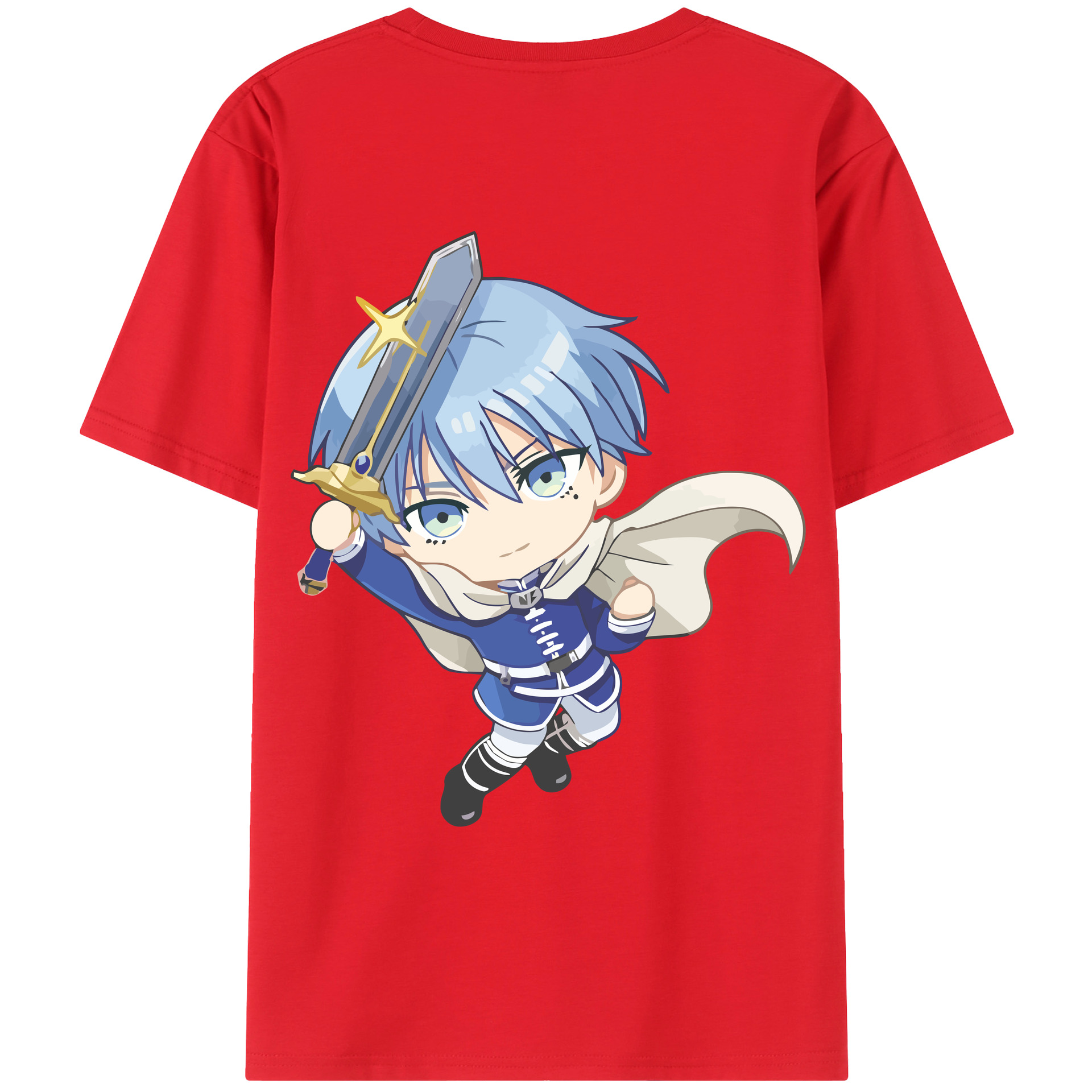 （画像用） 葬送のフリーレン Frieren レディース半袖Tシャツ(バックプリント)