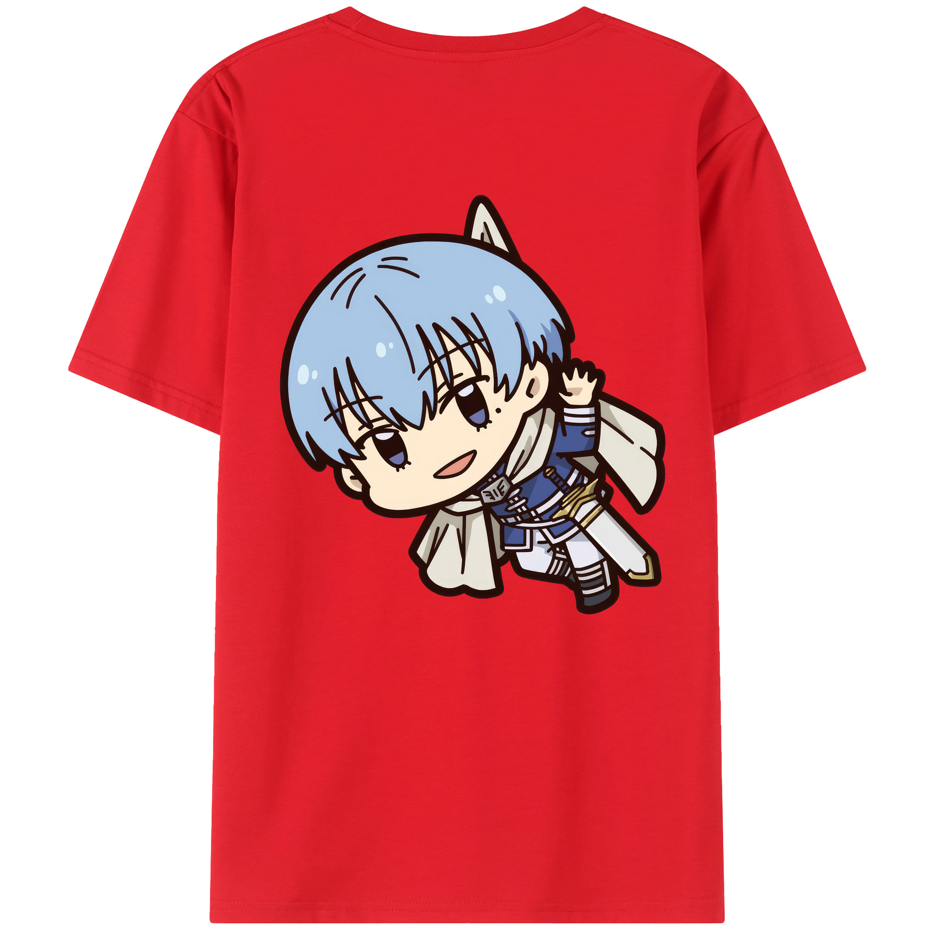 （画像用） 葬送のフリーレン Frieren レディース半袖Tシャツ(バックプリント)