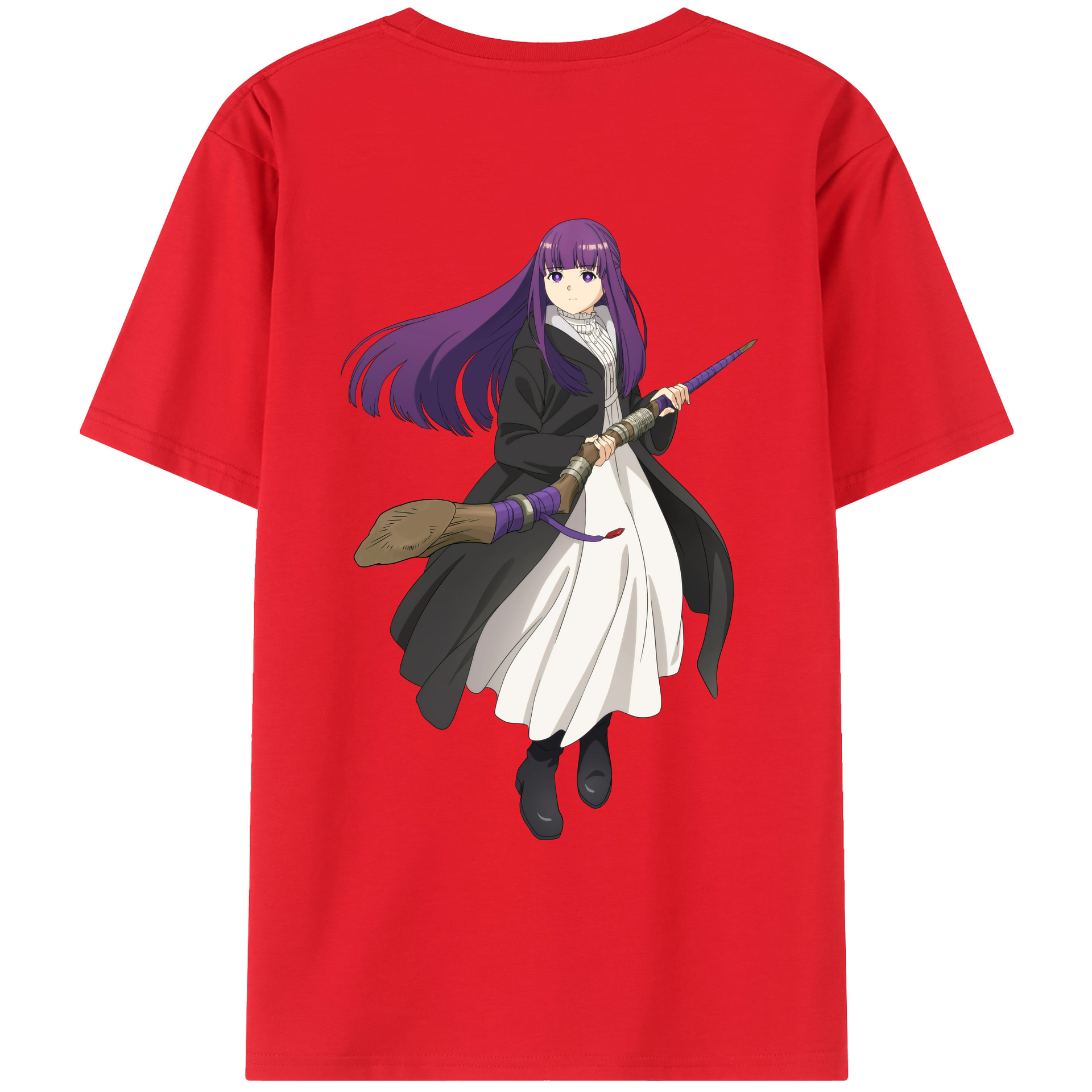 （画像用） 葬送のフリーレン Frieren レディース半袖Tシャツ(バックプリント)