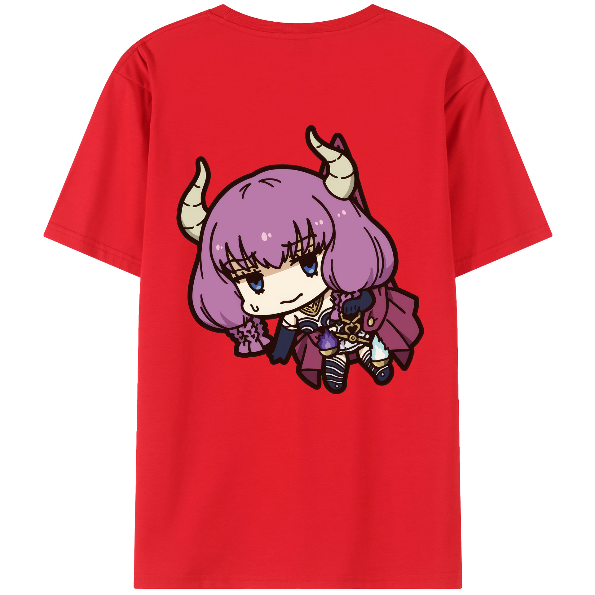 （画像用） 葬送のフリーレン Frieren レディース半袖Tシャツ(バックプリント)