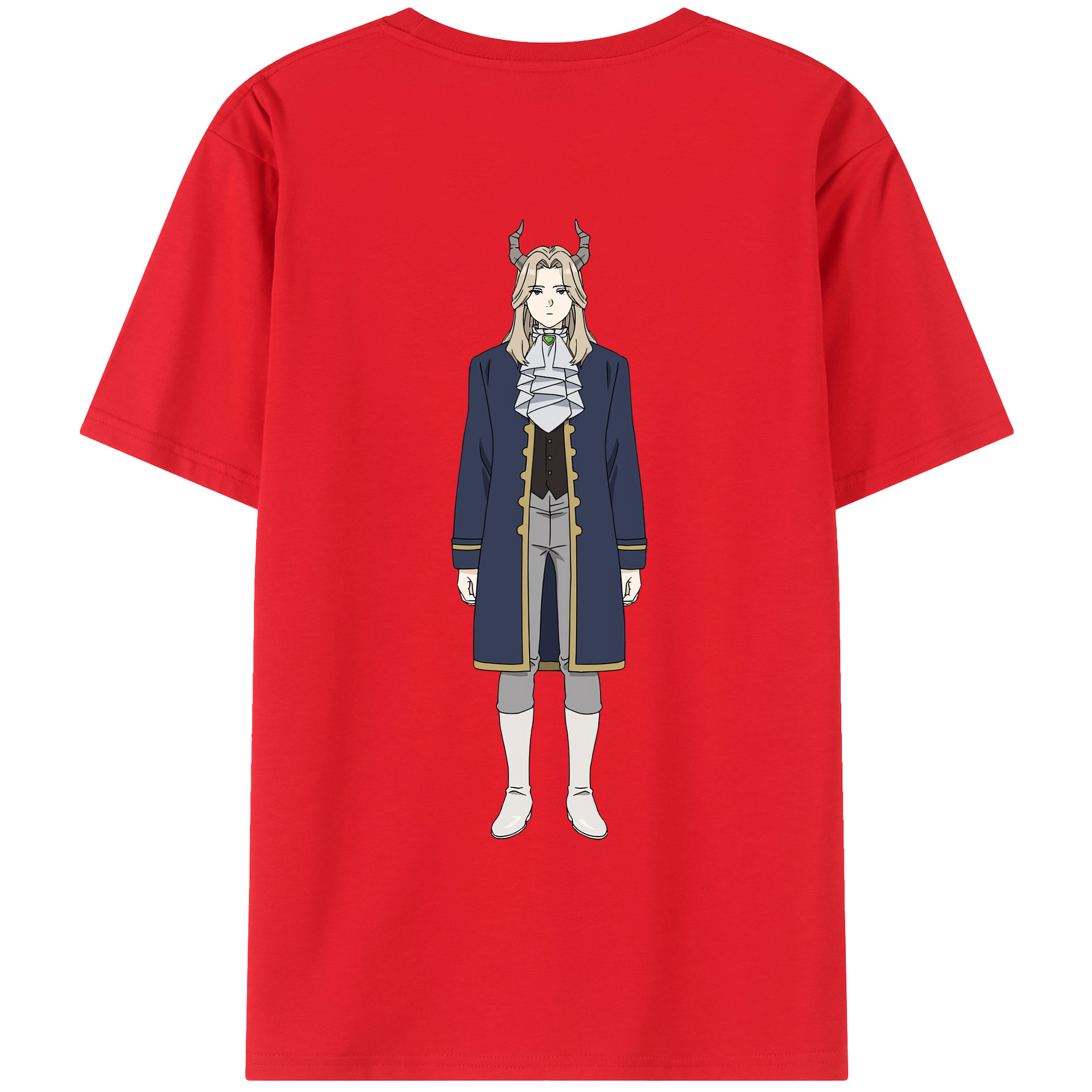 （画像用） 葬送のフリーレン Frieren レディース半袖Tシャツ(バックプリント)