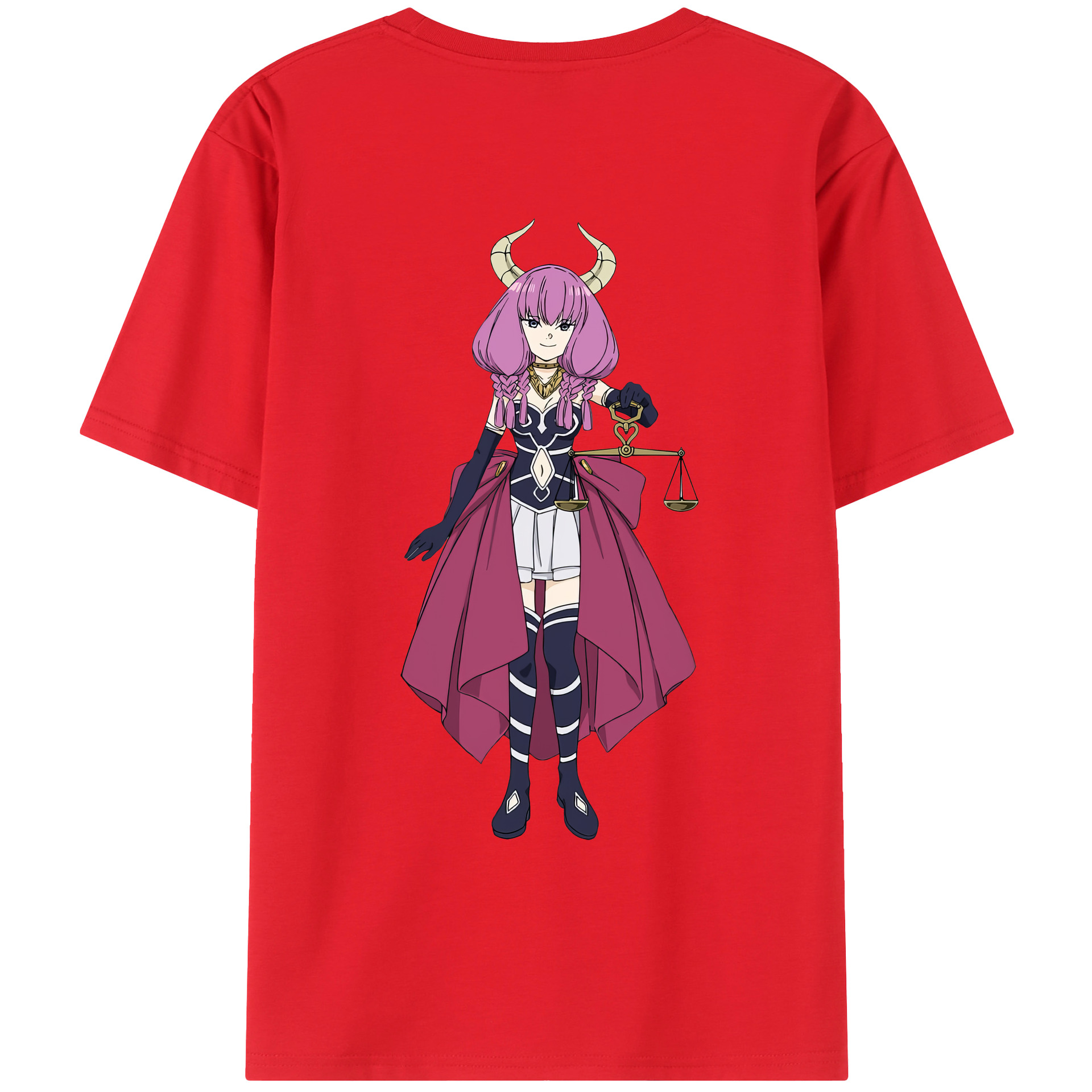 （画像用） 葬送のフリーレン Frieren レディース半袖Tシャツ(バックプリント)