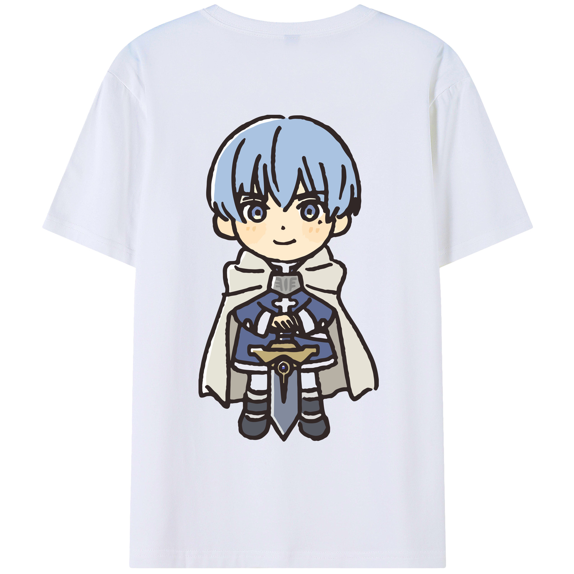 （画像用） 葬送のフリーレン Frieren レディース半袖Tシャツ(バックプリント)