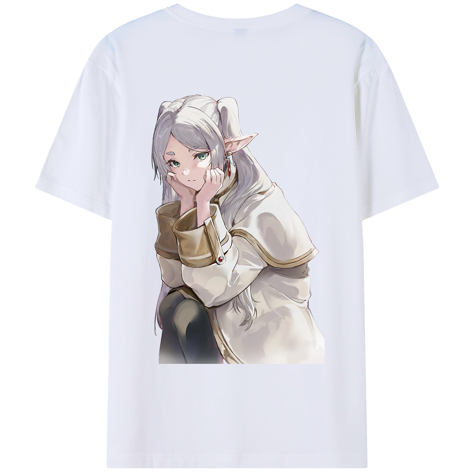 （画像用） 葬送のフリーレン Frieren レディース半袖Tシャツ(バックプリント)