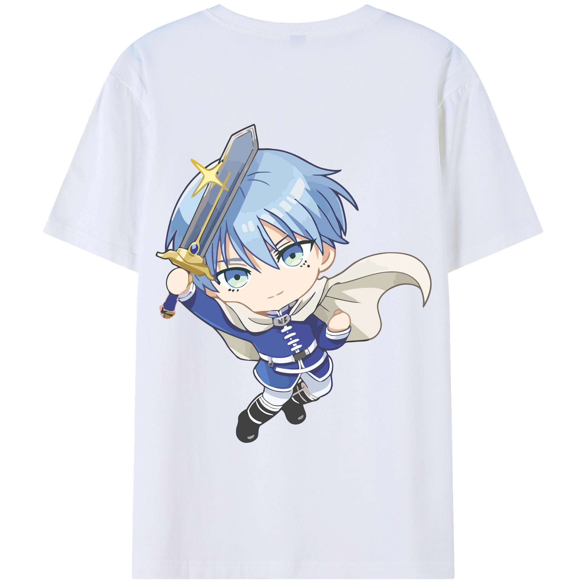 （画像用） 葬送のフリーレン Frieren レディース半袖Tシャツ(バックプリント)