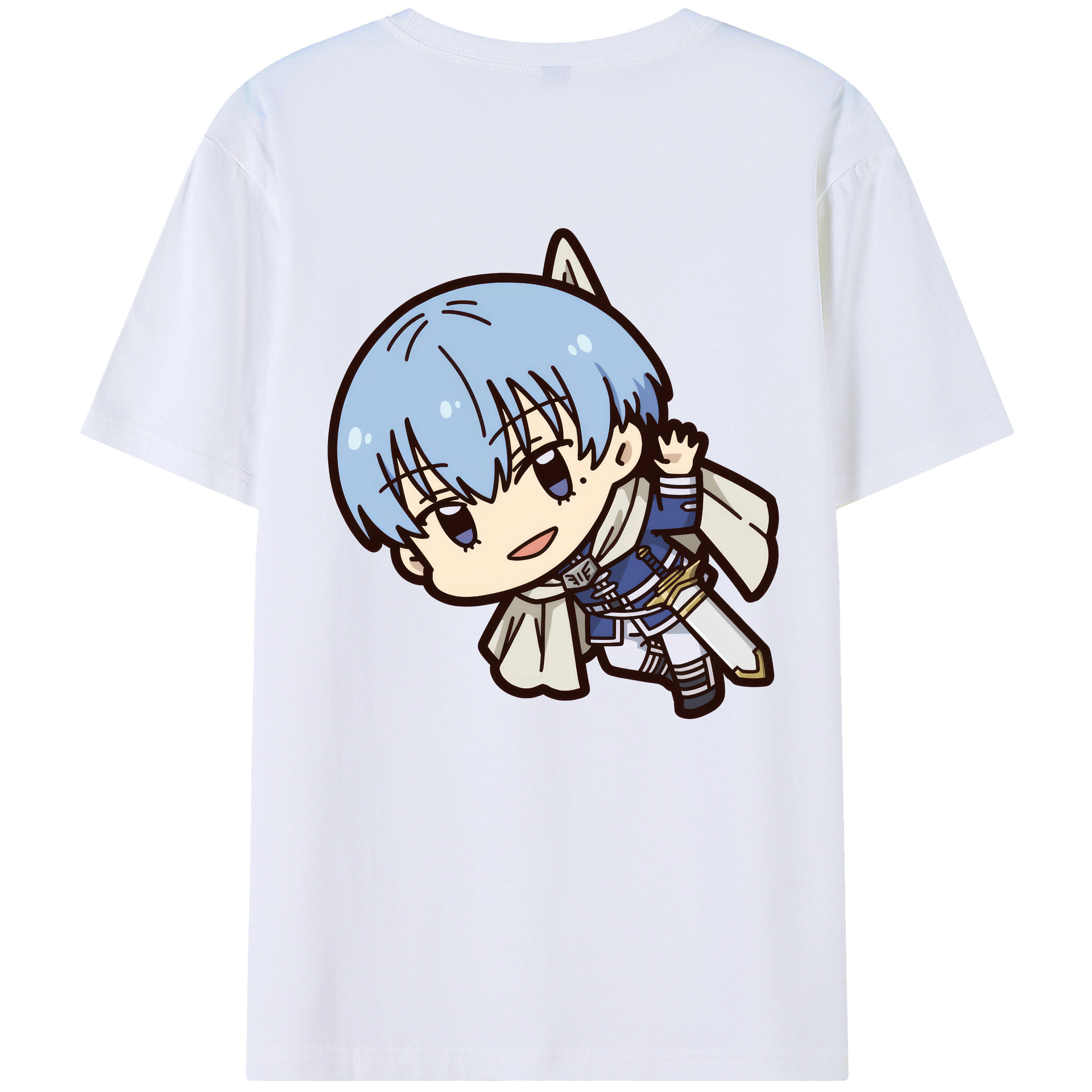 （画像用） 葬送のフリーレン Frieren レディース半袖Tシャツ(バックプリント)