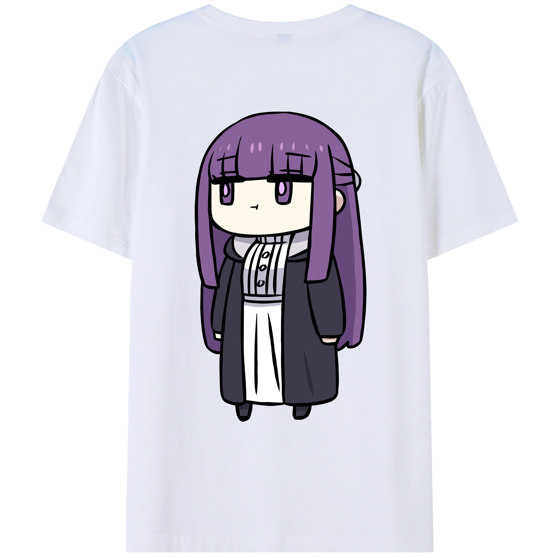 （画像用） 葬送のフリーレン Frieren レディース半袖Tシャツ(バックプリント)