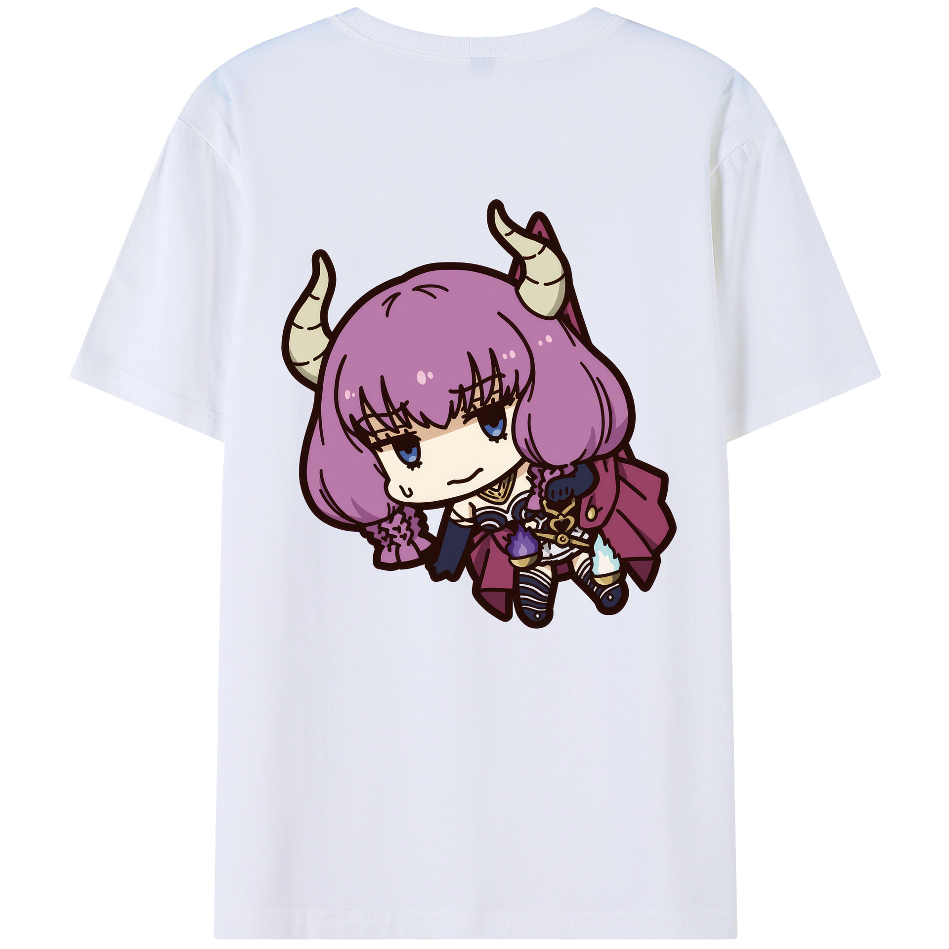 （画像用） 葬送のフリーレン Frieren レディース半袖Tシャツ(バックプリント)