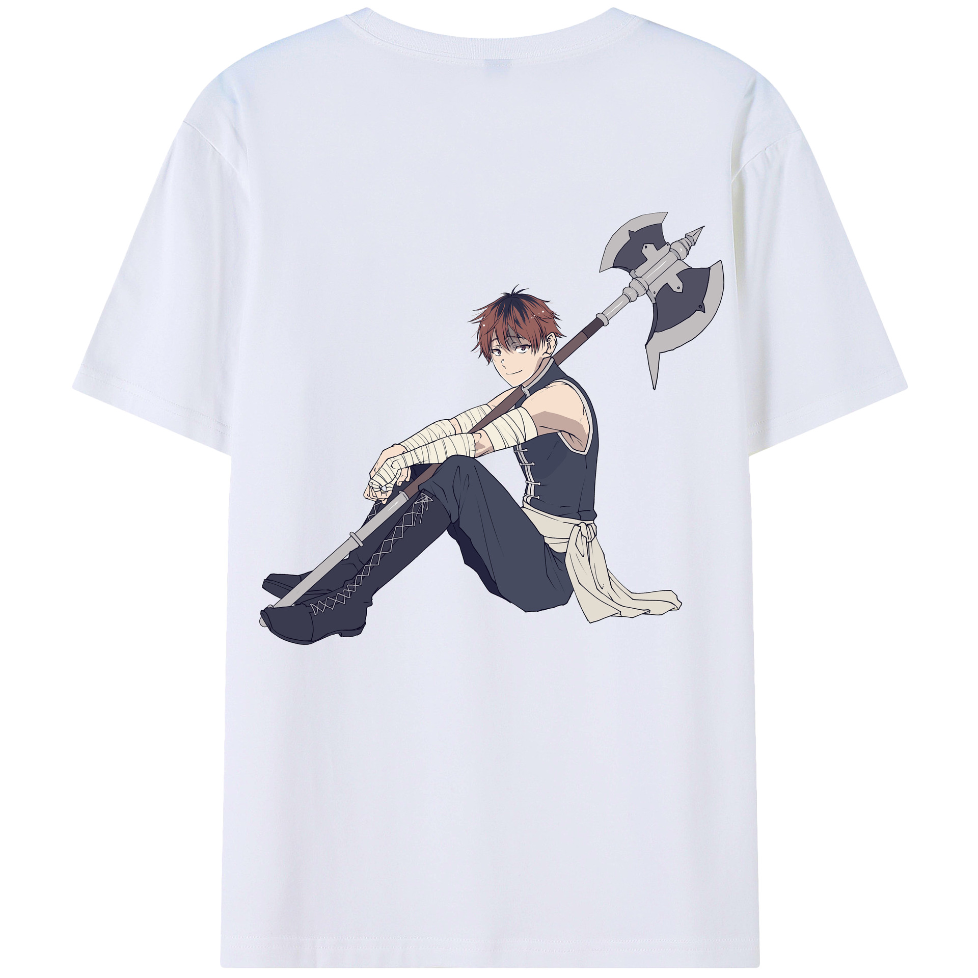 （画像用） 葬送のフリーレン Frieren レディース半袖Tシャツ(バックプリント)