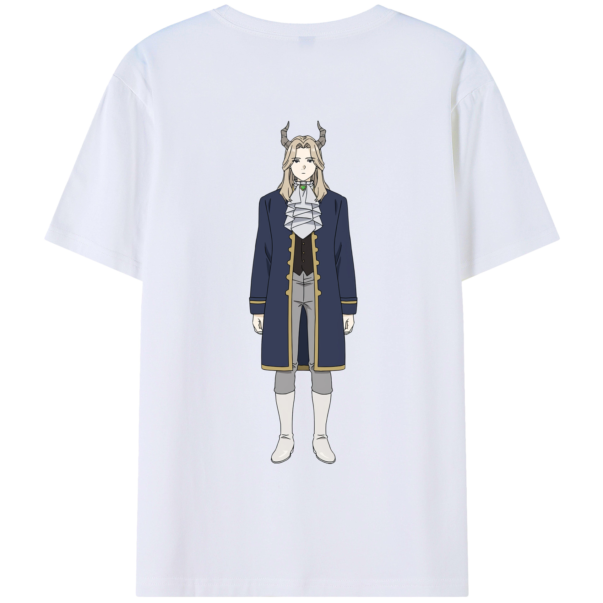 （画像用） 葬送のフリーレン Frieren レディース半袖Tシャツ(バックプリント)