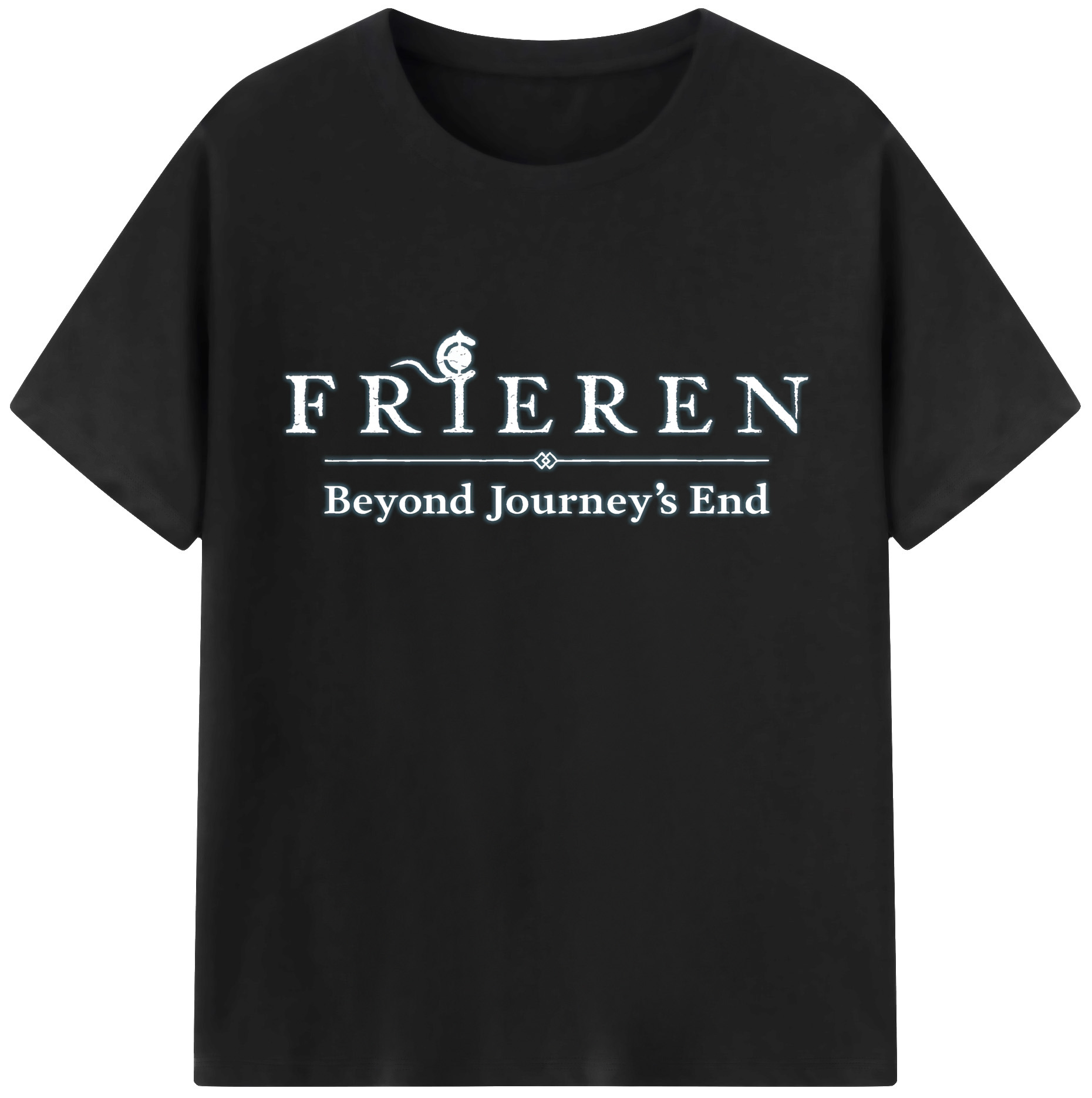 （画像用） 葬送のフリーレン Frieren レディースカジュアルプリントTシャツ（綿100％）