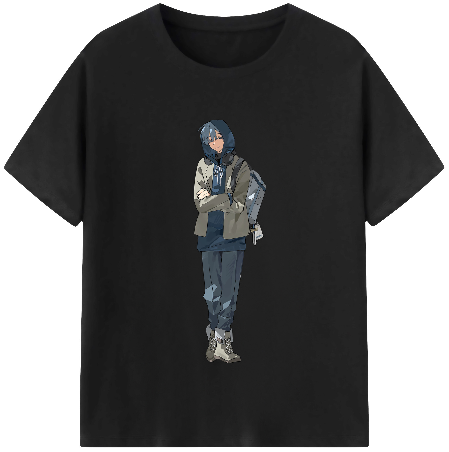 （画像用） 葬送のフリーレン Frieren レディースカジュアルプリントTシャツ（綿100％）