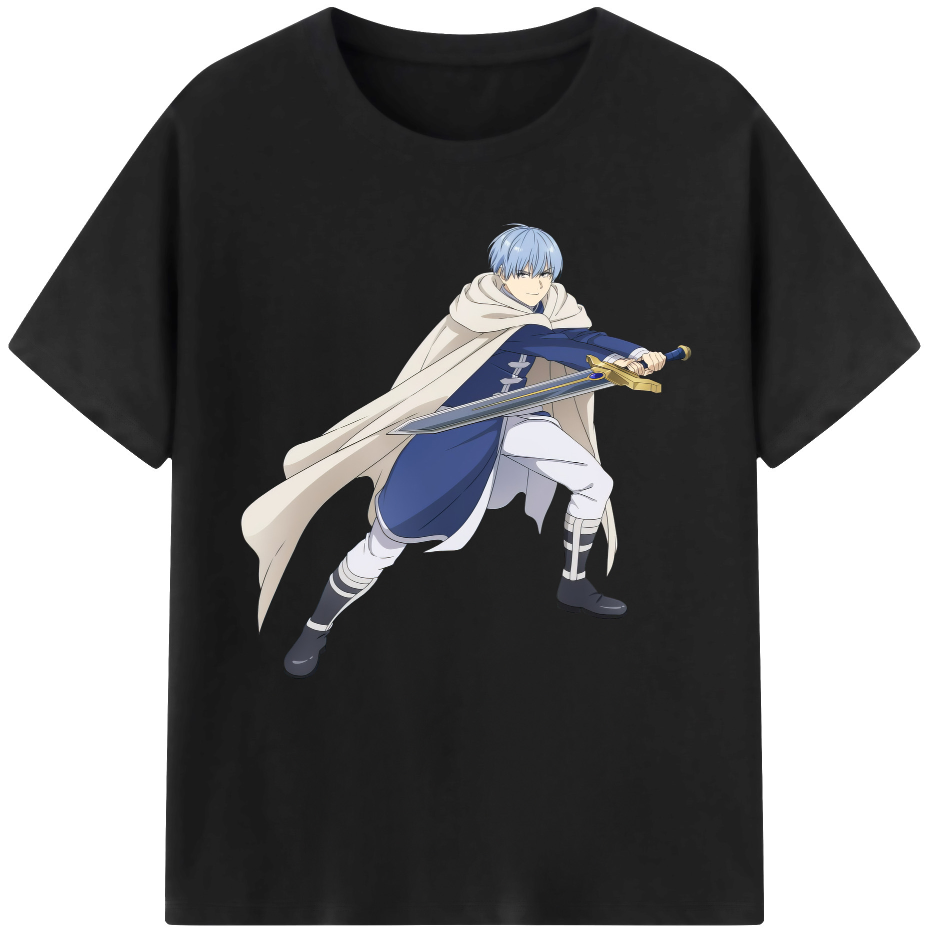 （画像用） 葬送のフリーレン Frieren レディースカジュアルプリントTシャツ（綿100％）