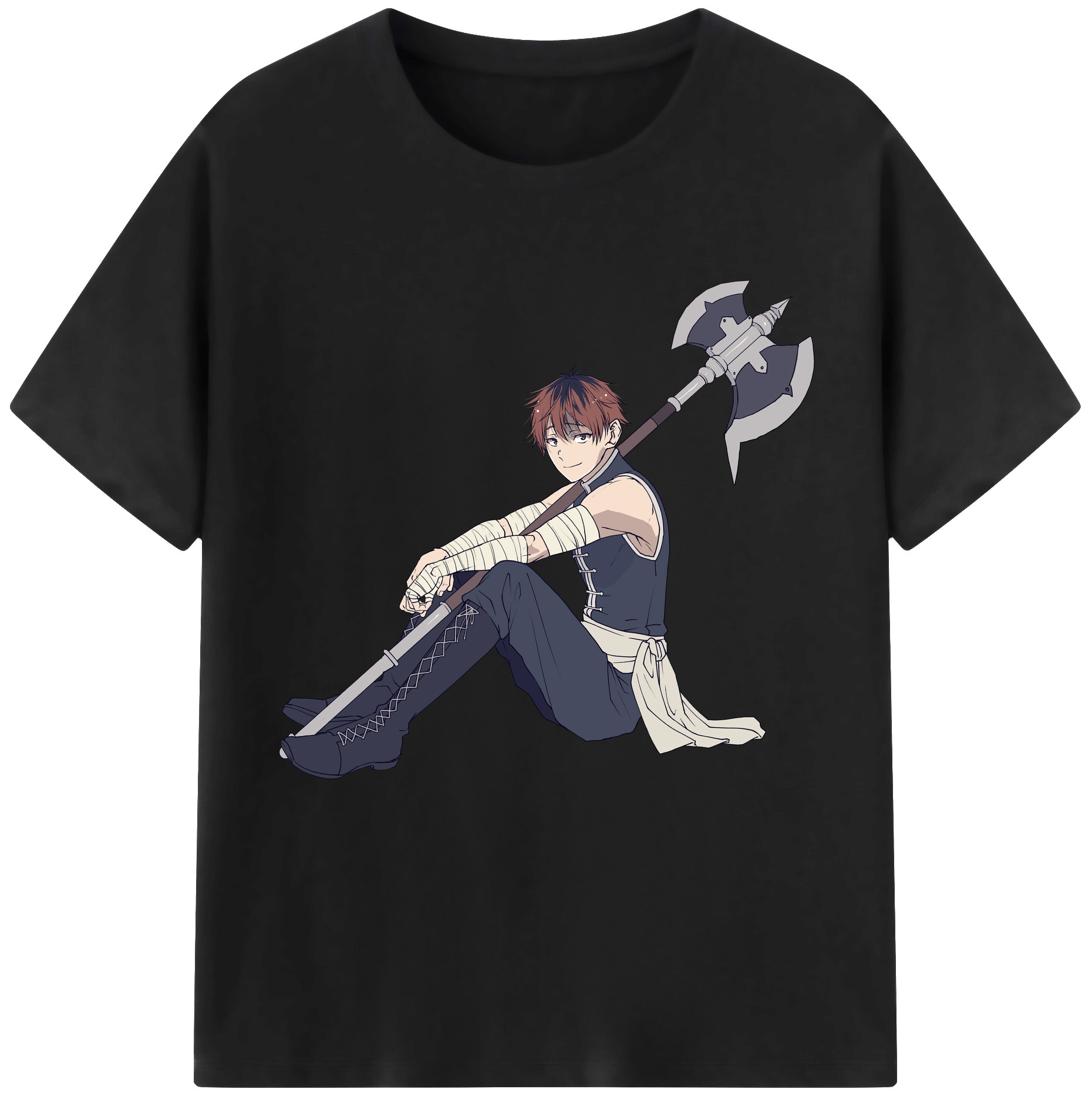 （画像用） 葬送のフリーレン Frieren レディースカジュアルプリントTシャツ（綿100％）