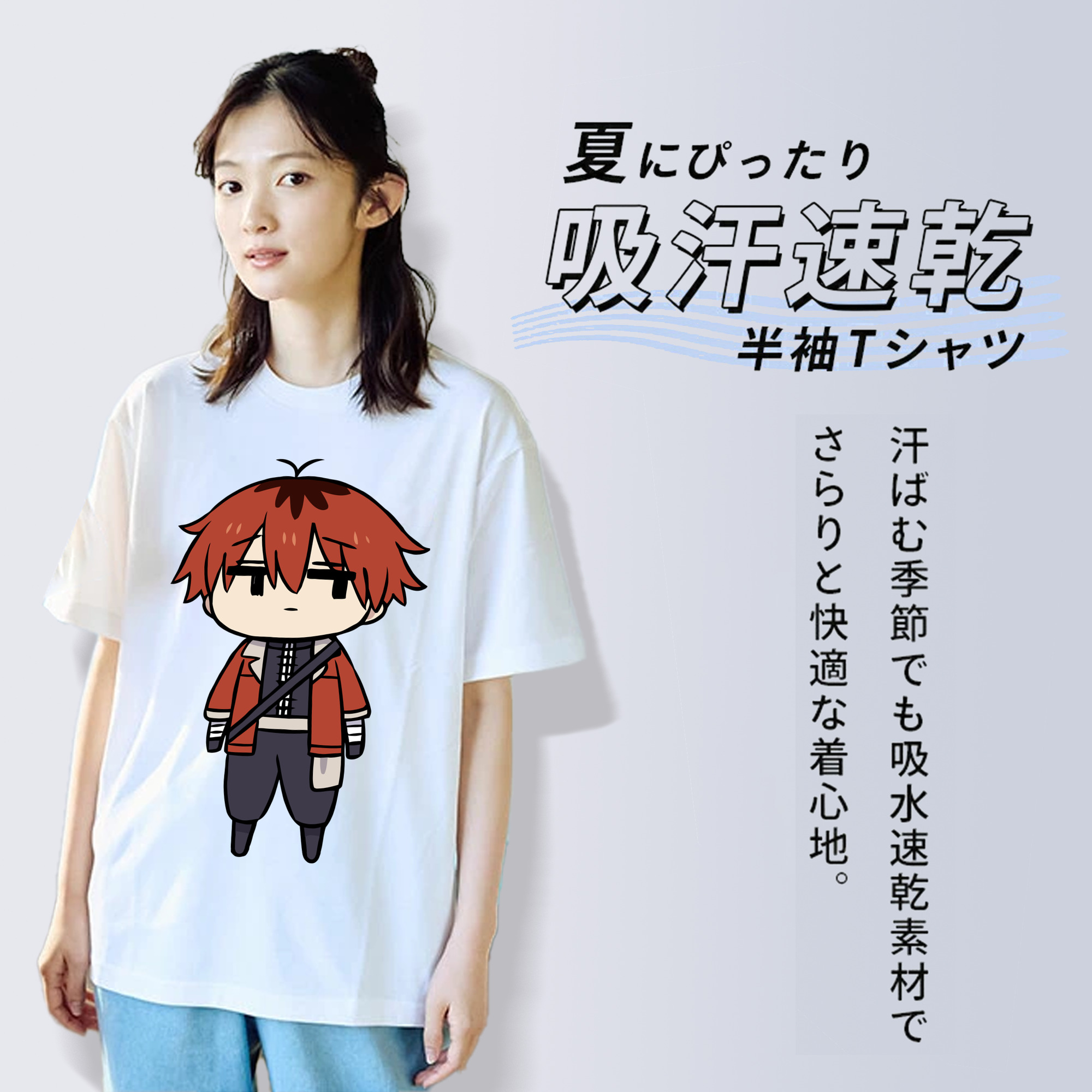 葬送のフリーレン Frieren レディースカジュアルプリントTシャツ（綿100％）