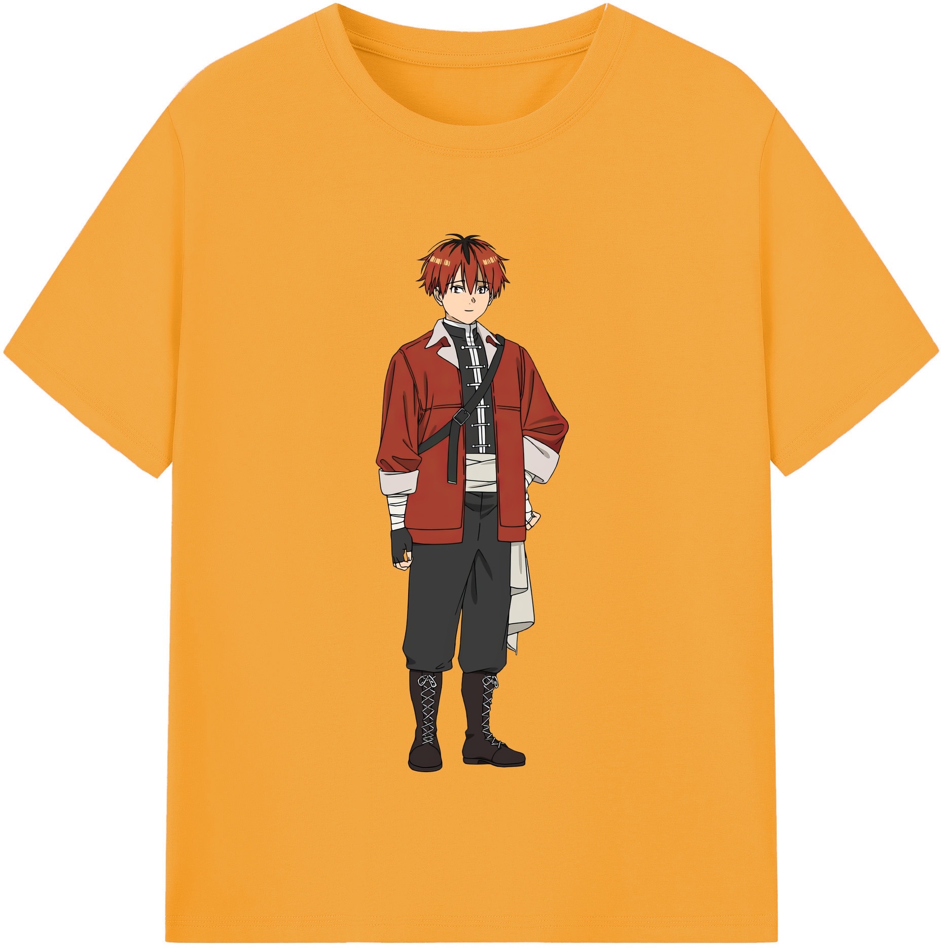 （画像用） 葬送のフリーレン Frieren レディースカジュアルプリントTシャツ（綿100％）