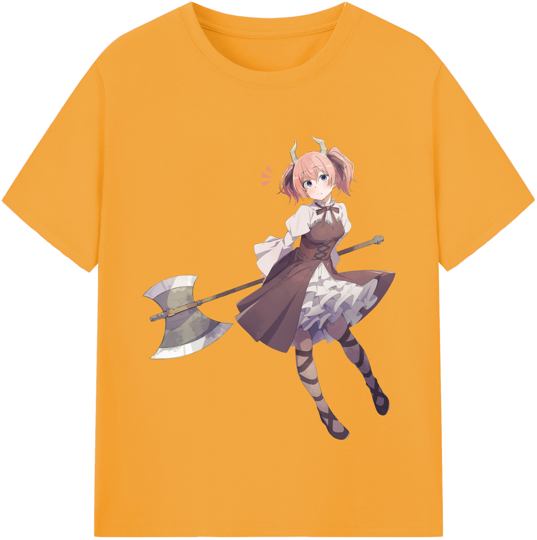 （画像用） 葬送のフリーレン Frieren レディースカジュアルプリントTシャツ（綿100％）
