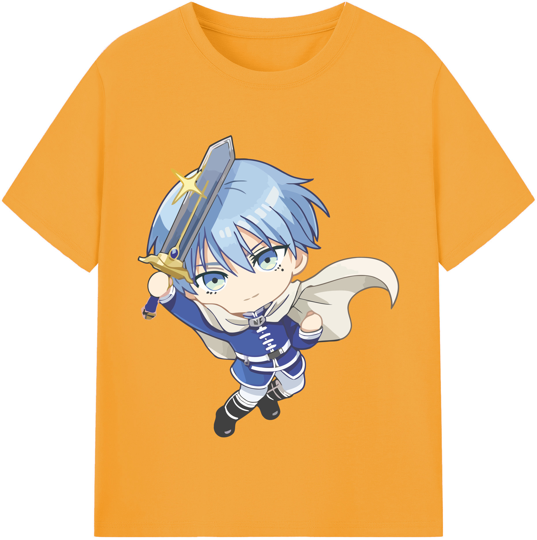 （画像用） 葬送のフリーレン Frieren レディースカジュアルプリントTシャツ（綿100％）
