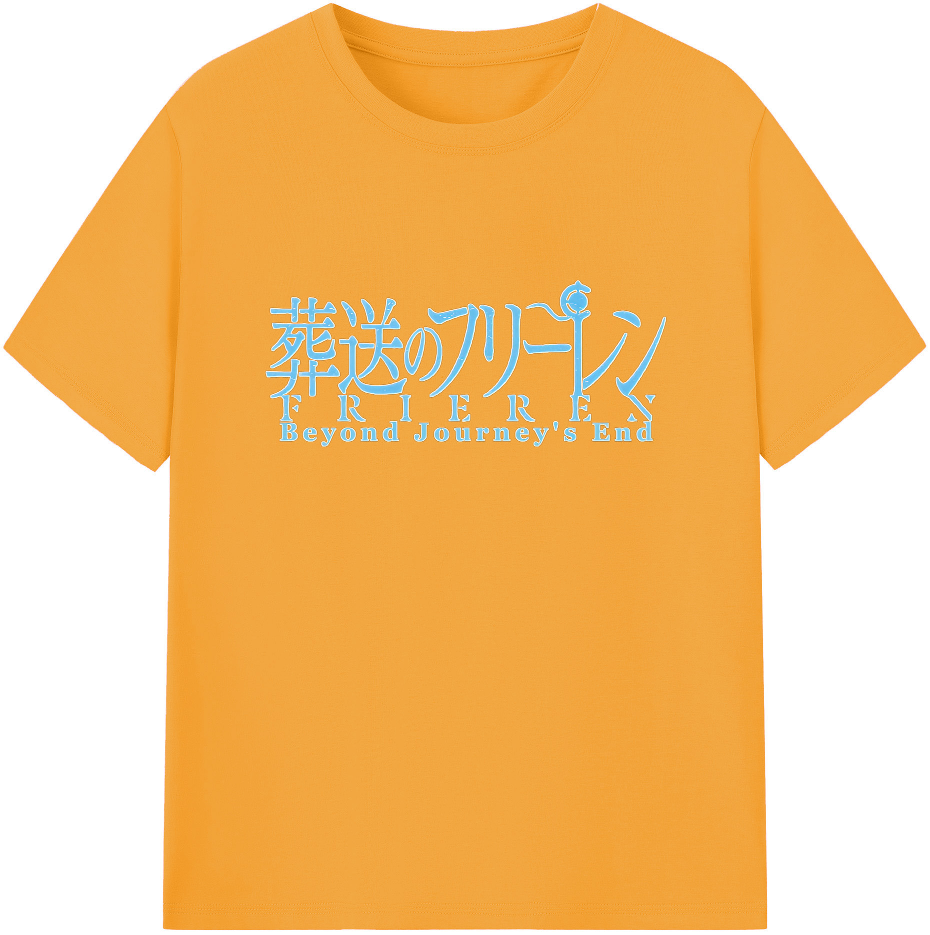 （画像用） 葬送のフリーレン Frieren レディースカジュアルプリントTシャツ（綿100％）