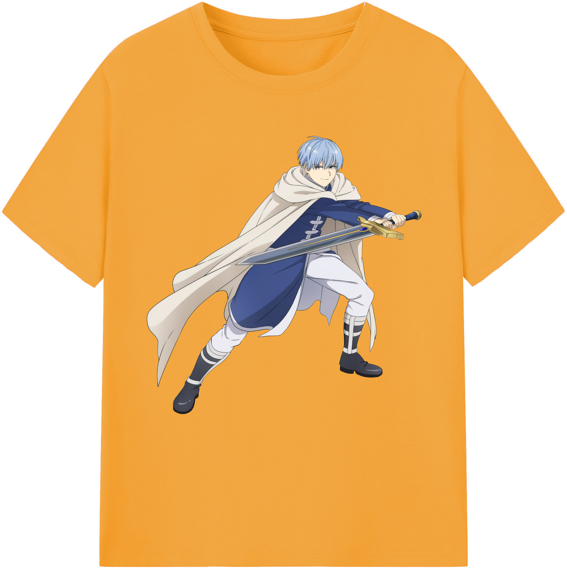 （画像用） 葬送のフリーレン Frieren レディースカジュアルプリントTシャツ（綿100％）