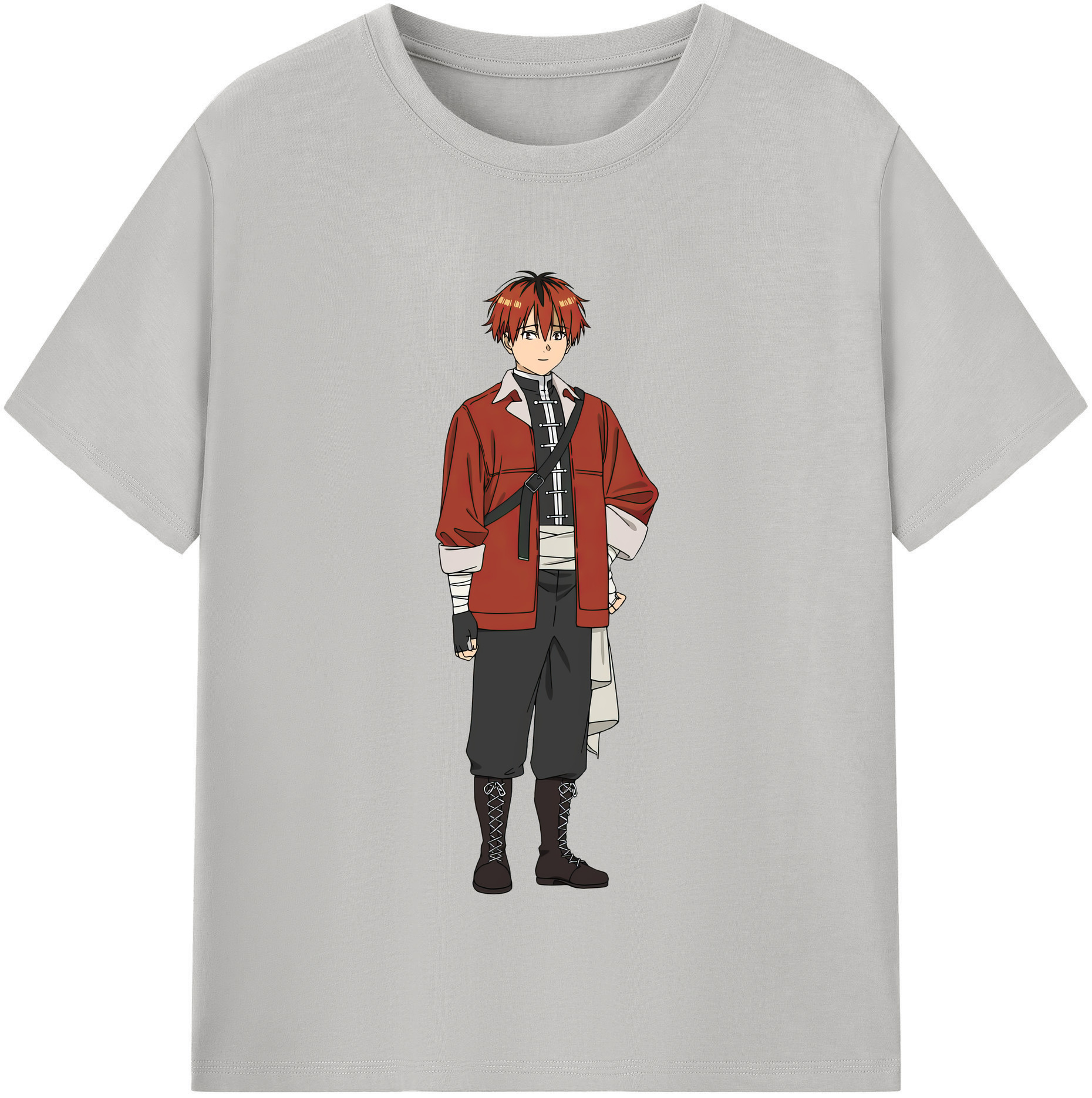 （画像用） 葬送のフリーレン Frieren レディースカジュアルプリントTシャツ（綿100％）