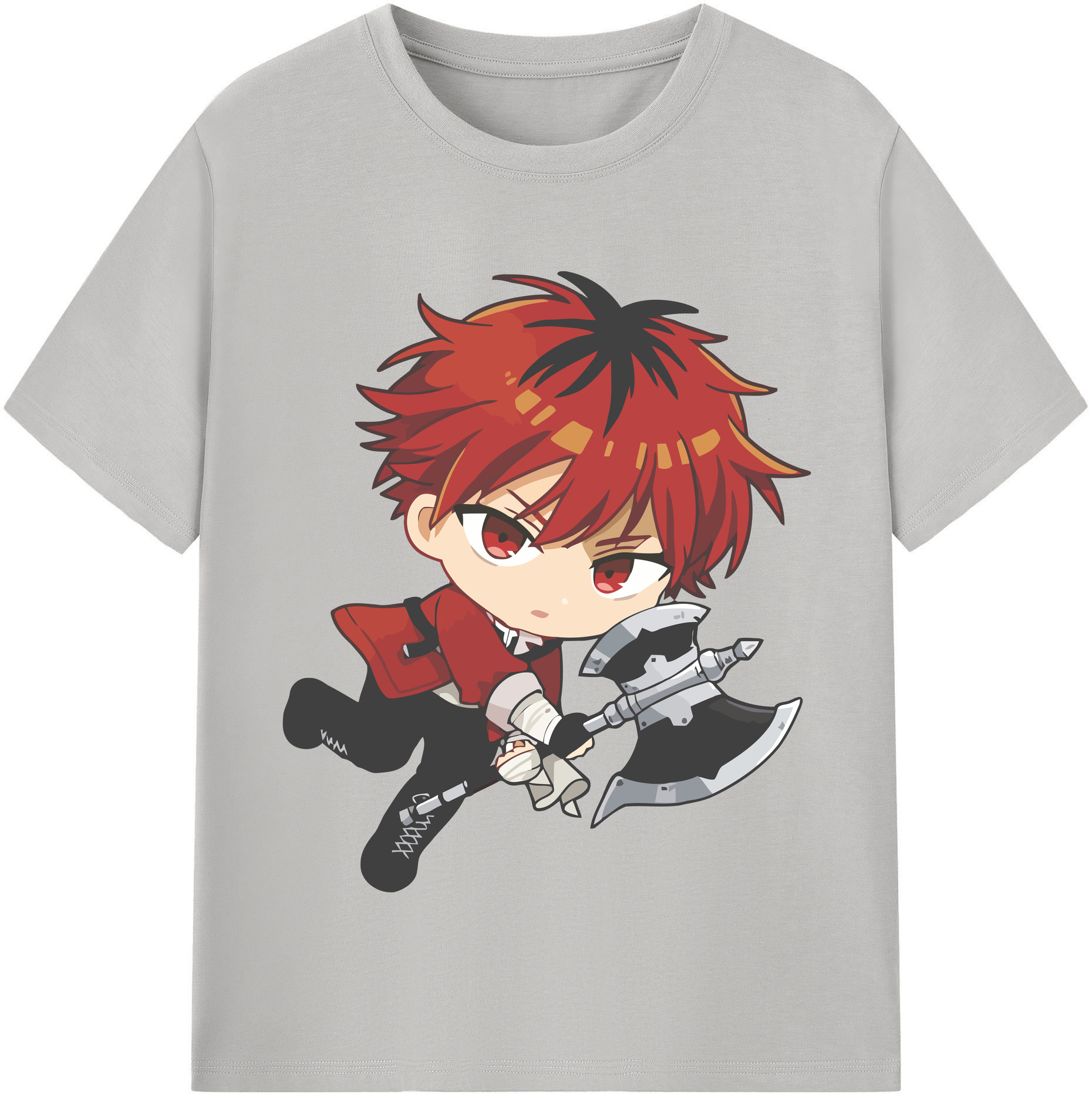 （画像用） 葬送のフリーレン Frieren レディースカジュアルプリントTシャツ（綿100％）