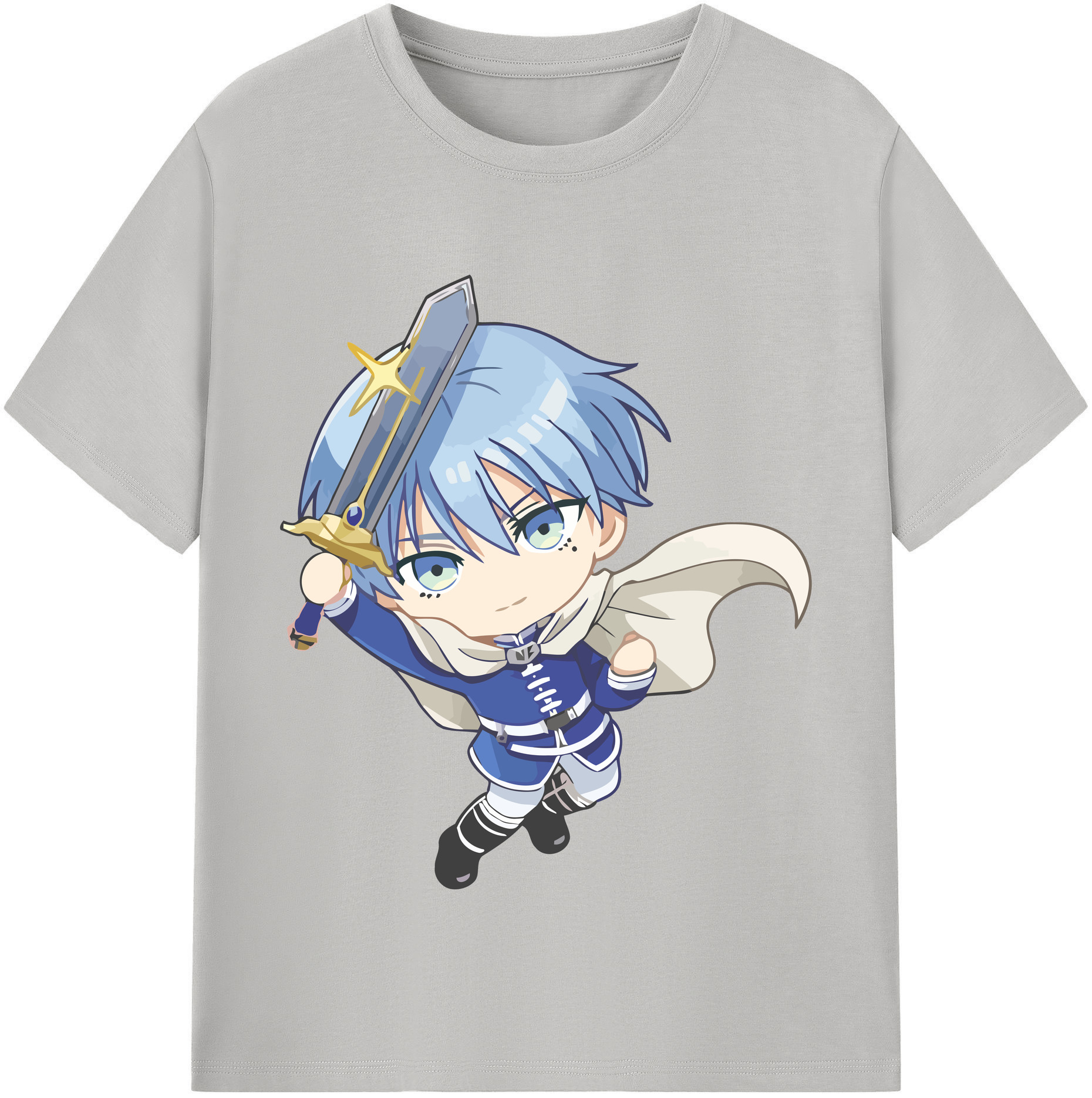 （画像用） 葬送のフリーレン Frieren レディースカジュアルプリントTシャツ（綿100％）