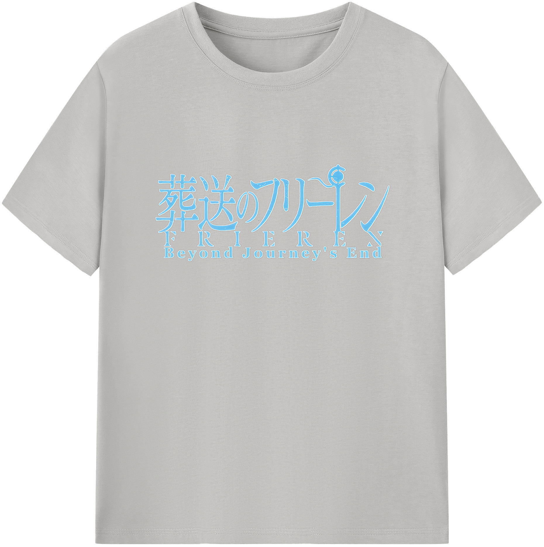 （画像用） 葬送のフリーレン Frieren レディースカジュアルプリントTシャツ（綿100％）