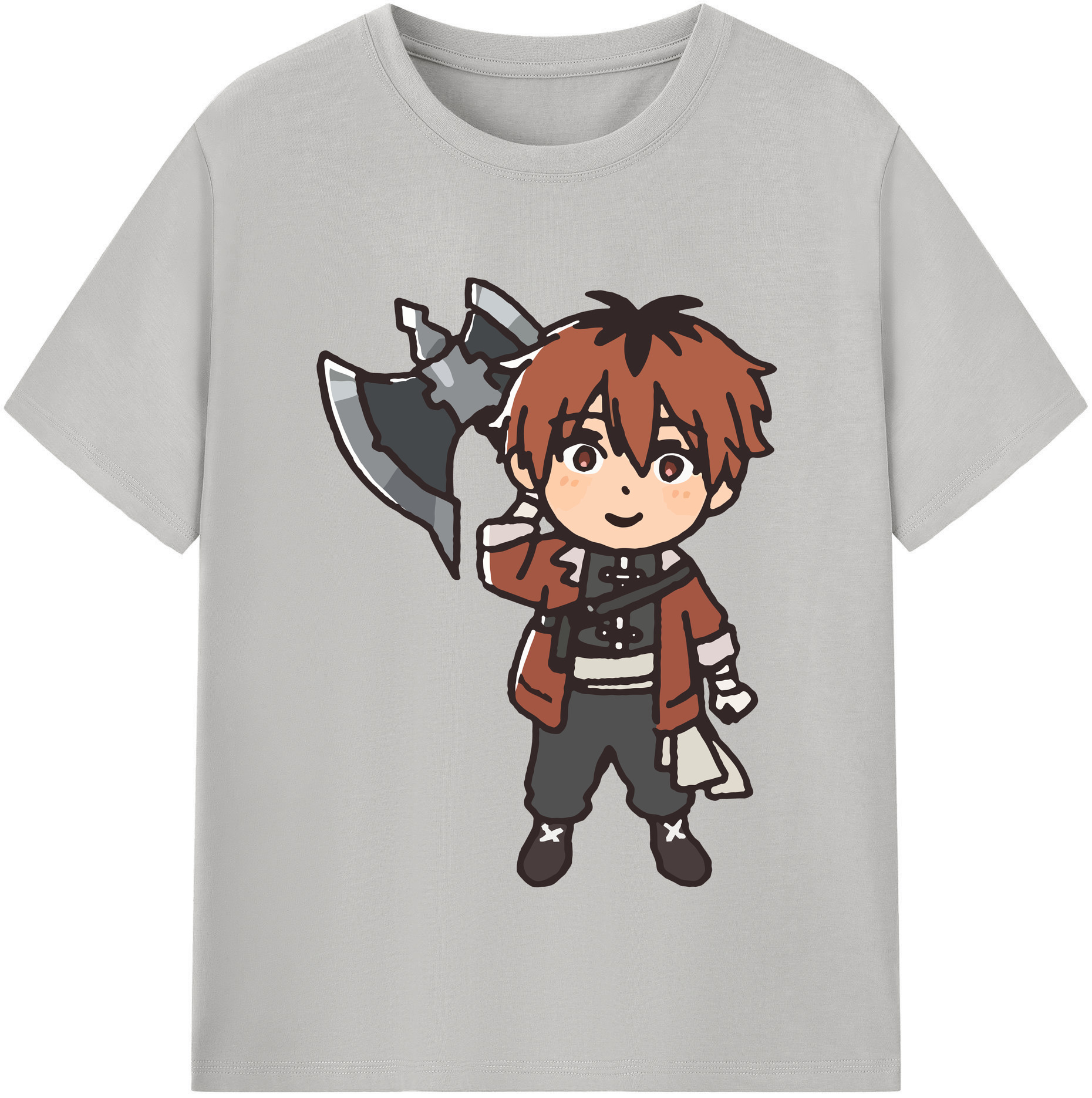 （画像用） 葬送のフリーレン Frieren レディースカジュアルプリントTシャツ（綿100％）