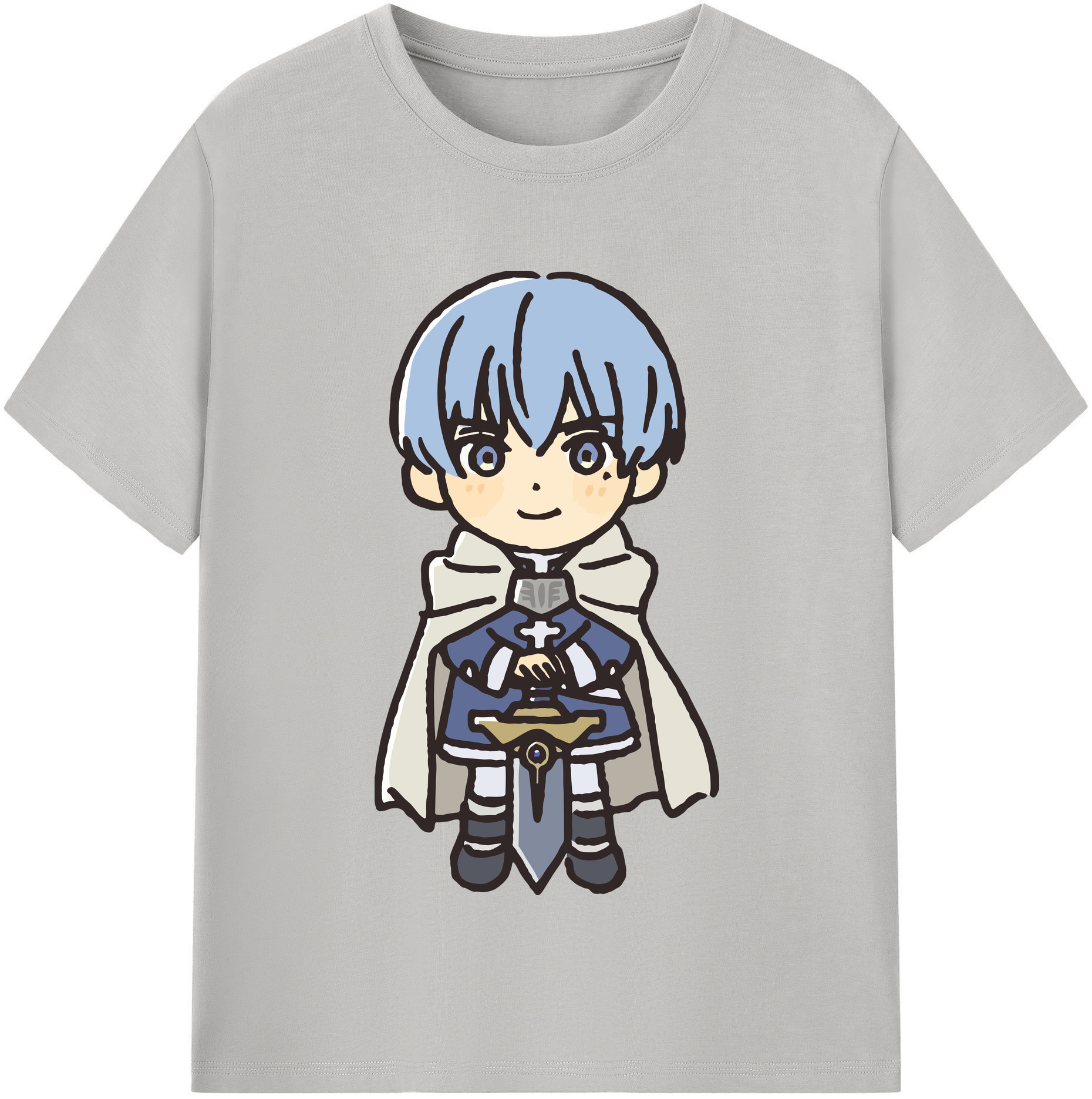 （画像用） 葬送のフリーレン Frieren レディースカジュアルプリントTシャツ（綿100％）