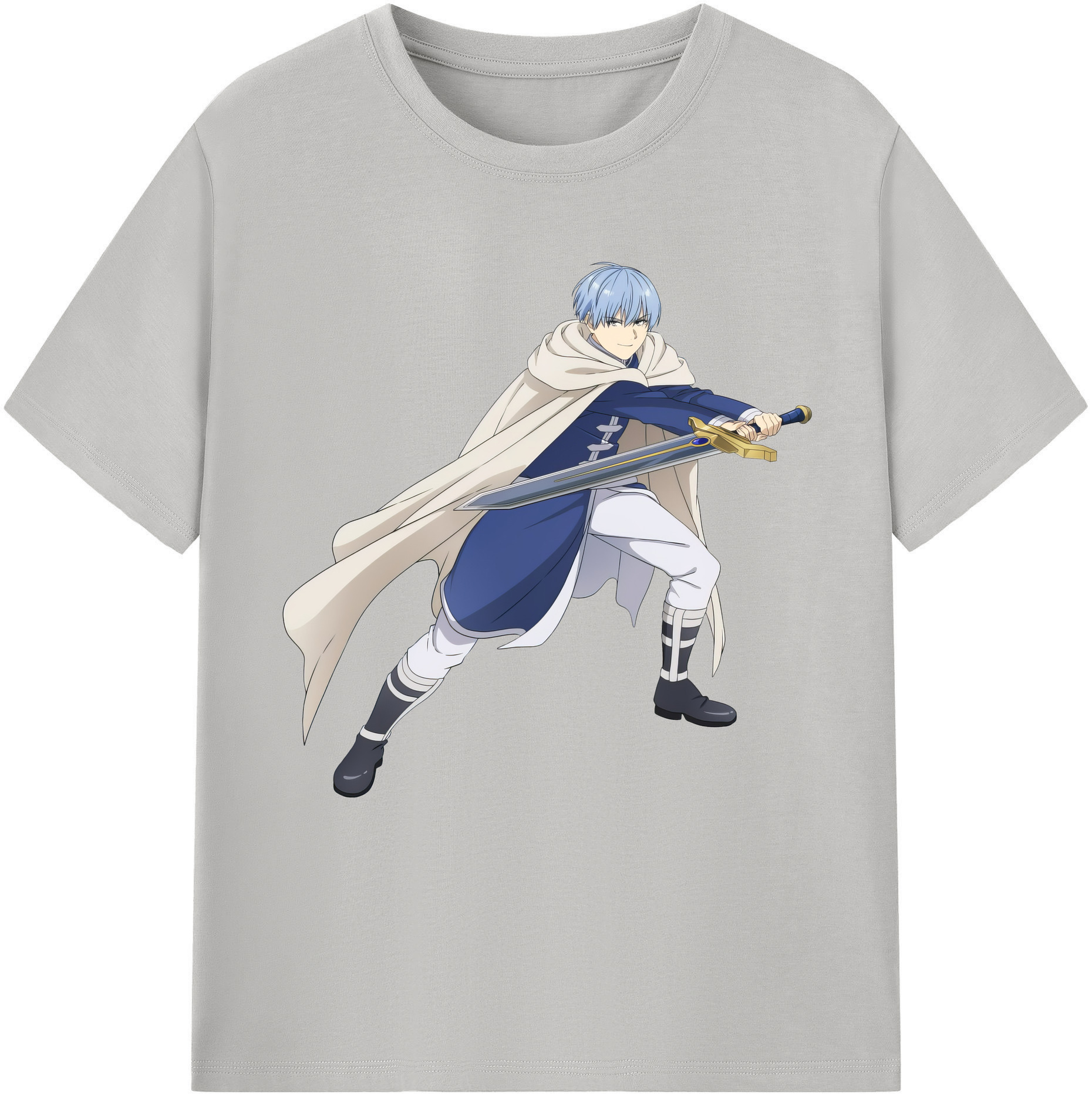 （画像用） 葬送のフリーレン Frieren レディースカジュアルプリントTシャツ（綿100％）