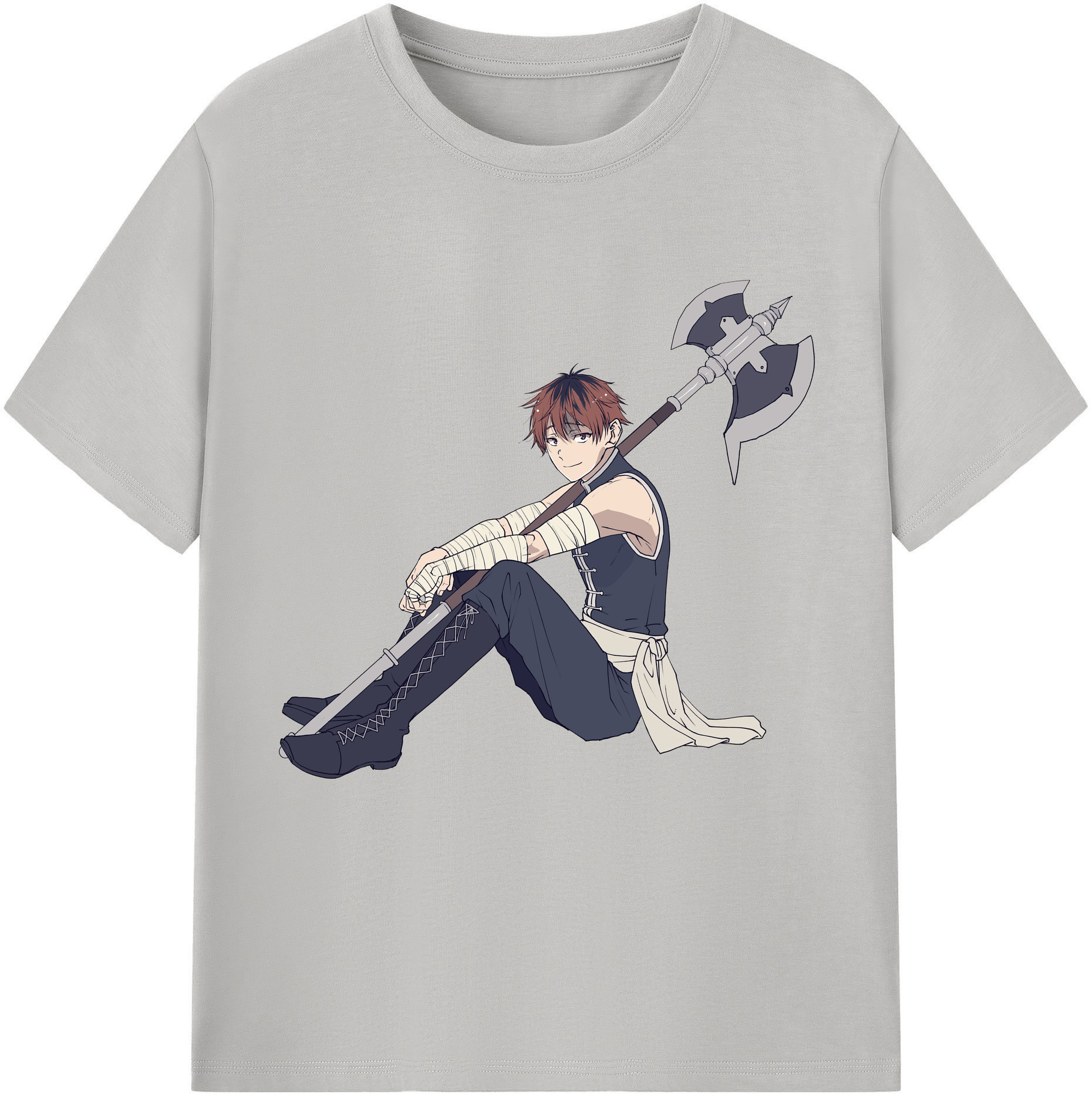 （画像用） 葬送のフリーレン Frieren レディースカジュアルプリントTシャツ（綿100％）