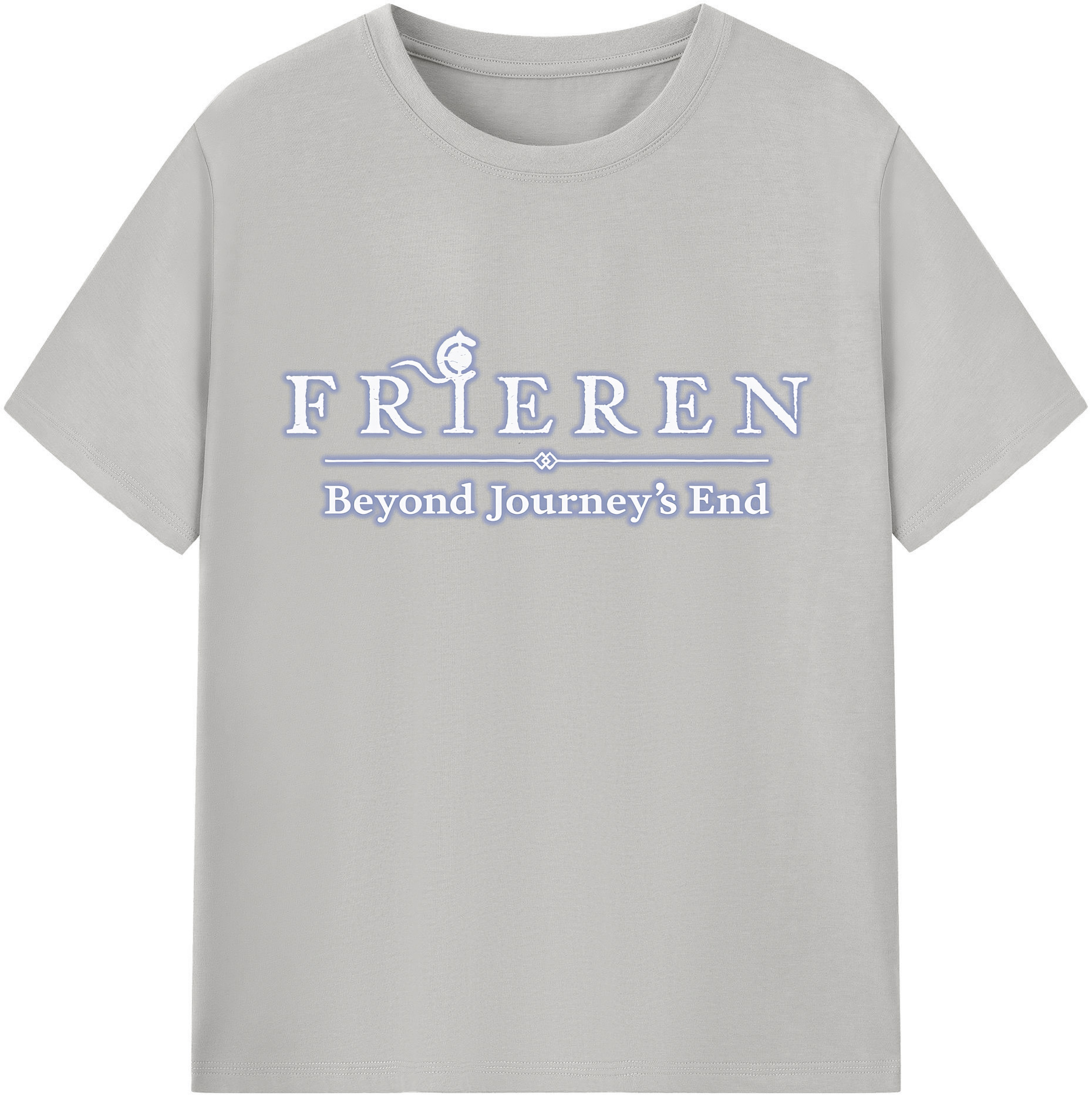 （画像用） 葬送のフリーレン Frieren レディースカジュアルプリントTシャツ（綿100％）