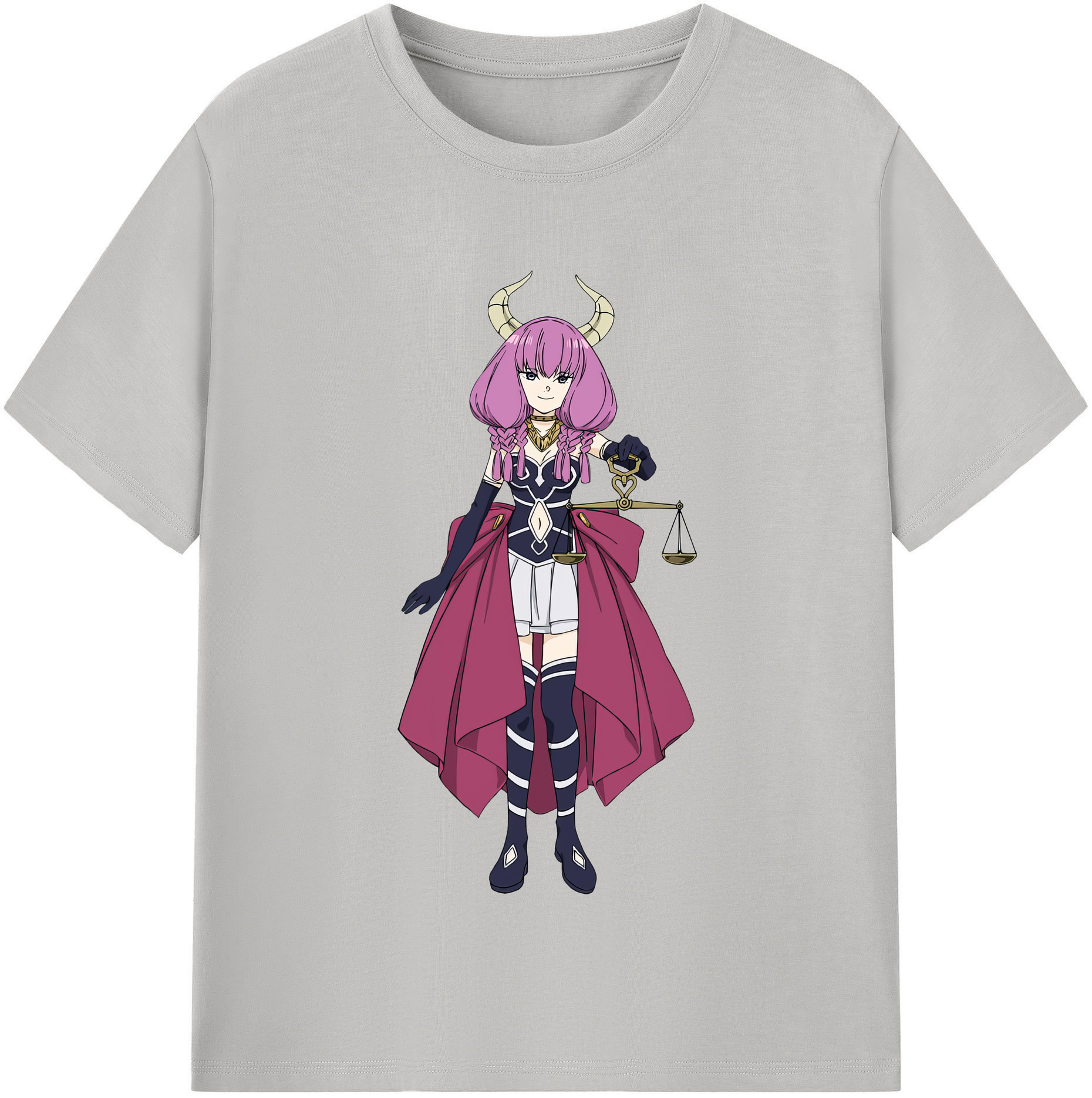 （画像用） 葬送のフリーレン Frieren レディースカジュアルプリントTシャツ（綿100％）