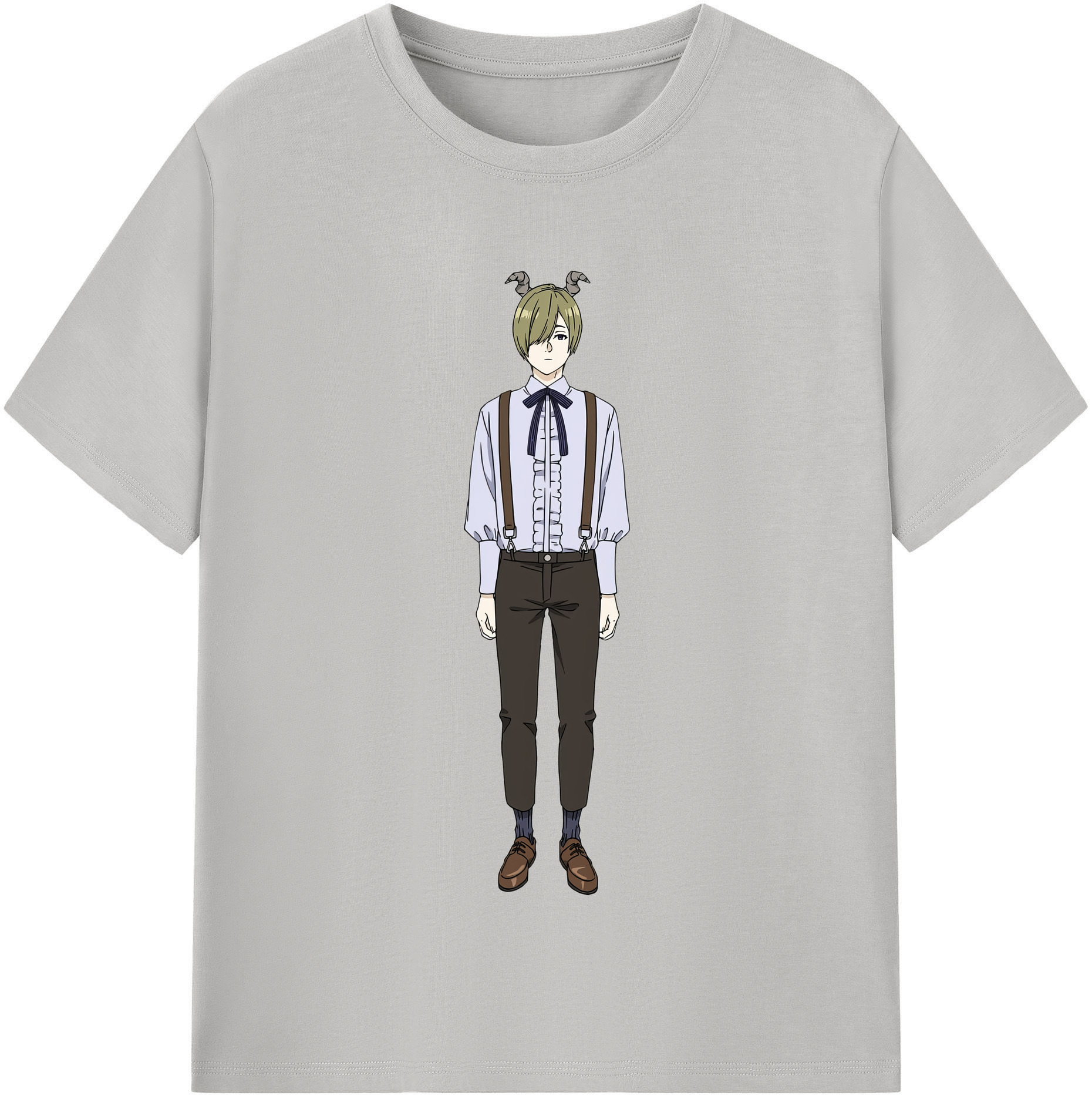 （画像用） 葬送のフリーレン Frieren レディースカジュアルプリントTシャツ（綿100％）