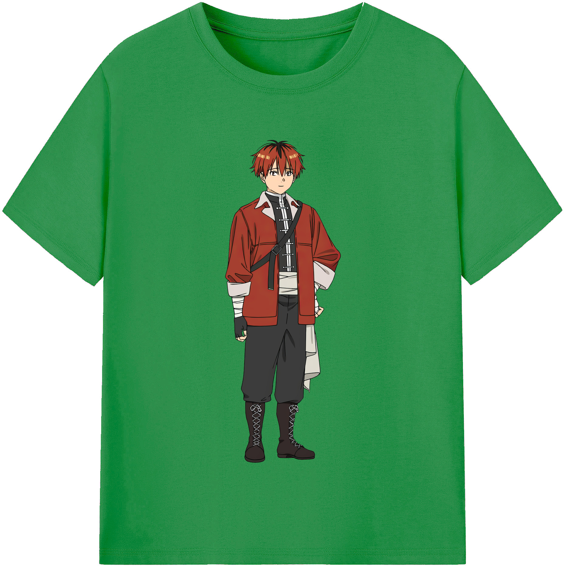 （画像用） 葬送のフリーレン Frieren レディースカジュアルプリントTシャツ（綿100％）