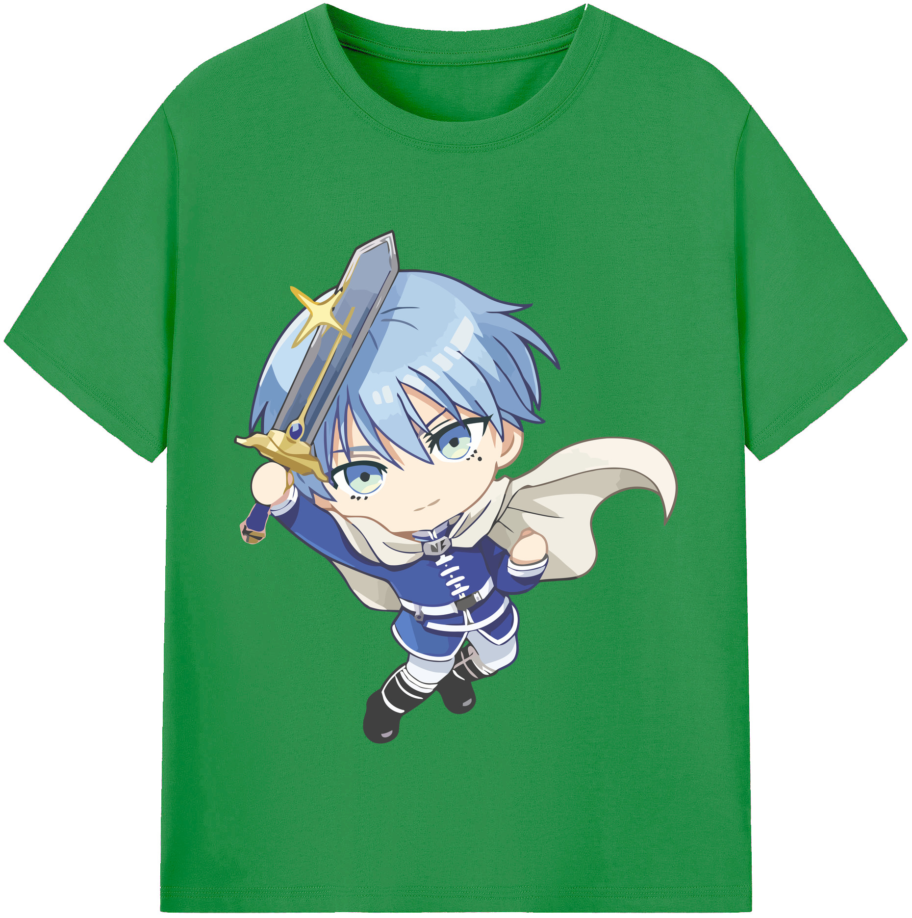 （画像用） 葬送のフリーレン Frieren レディースカジュアルプリントTシャツ（綿100％）