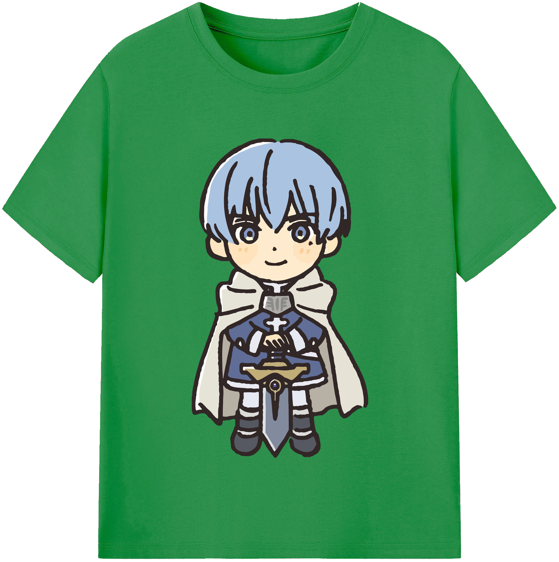 （画像用） 葬送のフリーレン Frieren レディースカジュアルプリントTシャツ（綿100％）