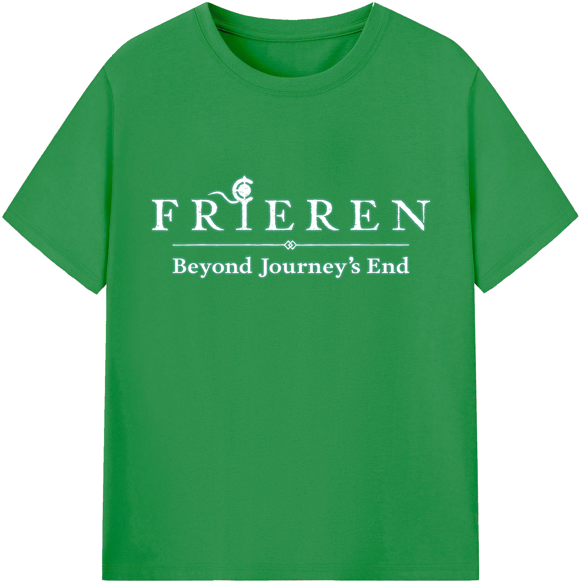 （画像用） 葬送のフリーレン Frieren レディースカジュアルプリントTシャツ（綿100％）
