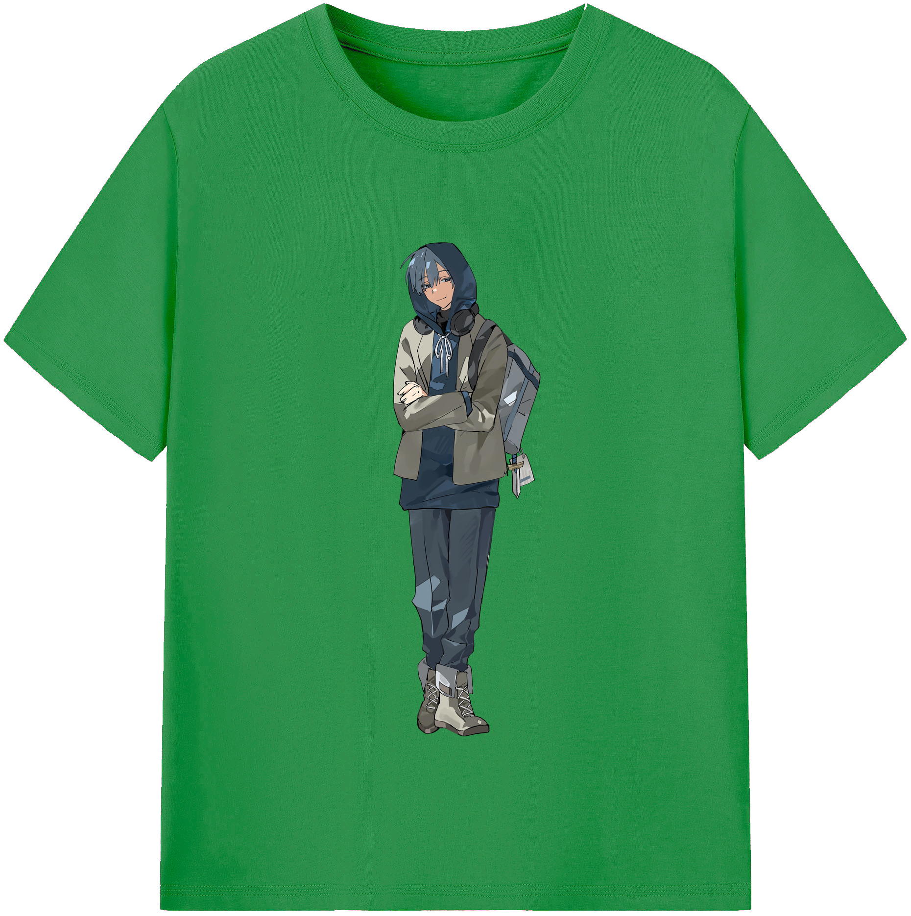 （画像用） 葬送のフリーレン Frieren レディースカジュアルプリントTシャツ（綿100％）