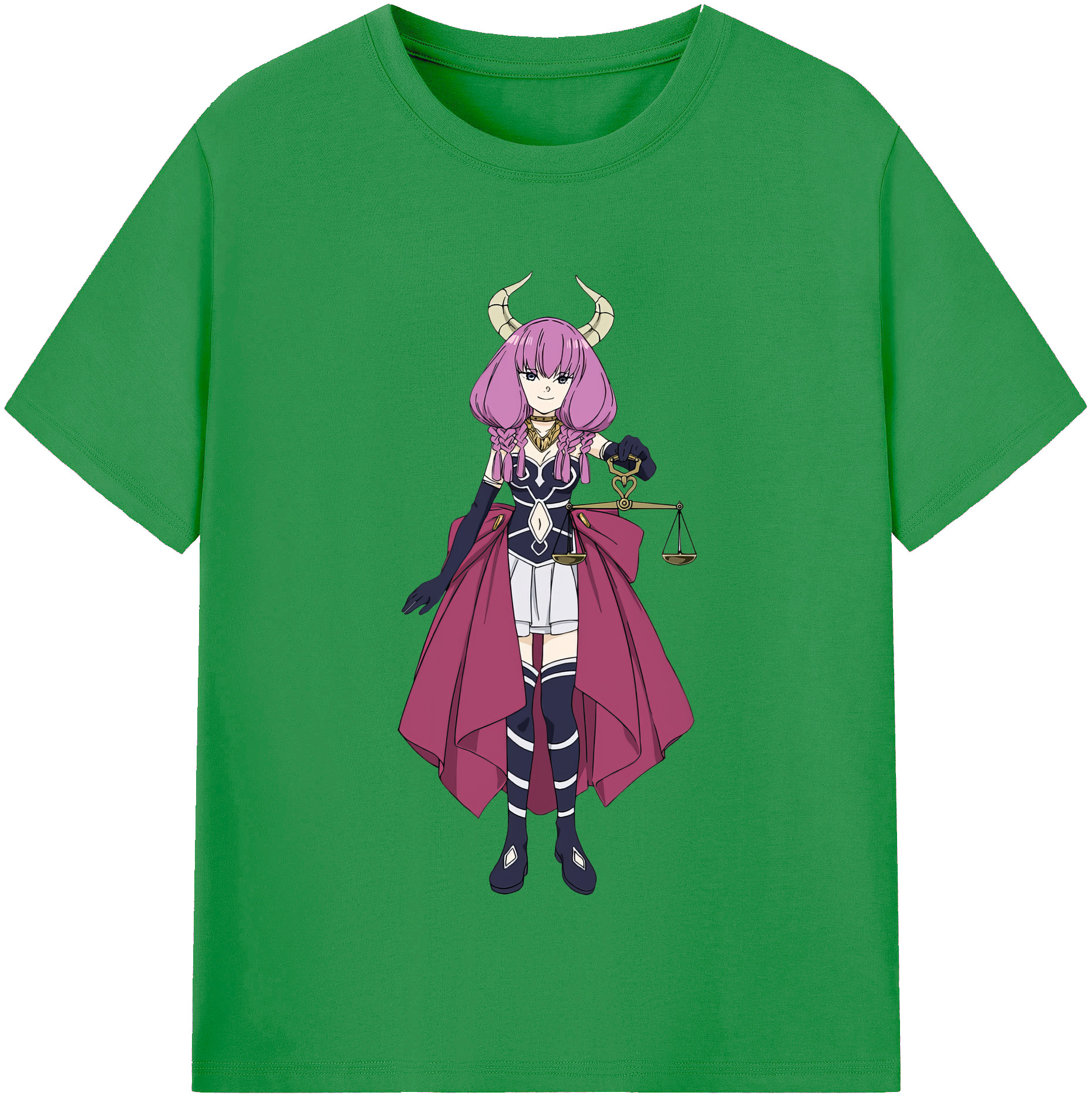 （画像用） 葬送のフリーレン Frieren レディースカジュアルプリントTシャツ（綿100％）