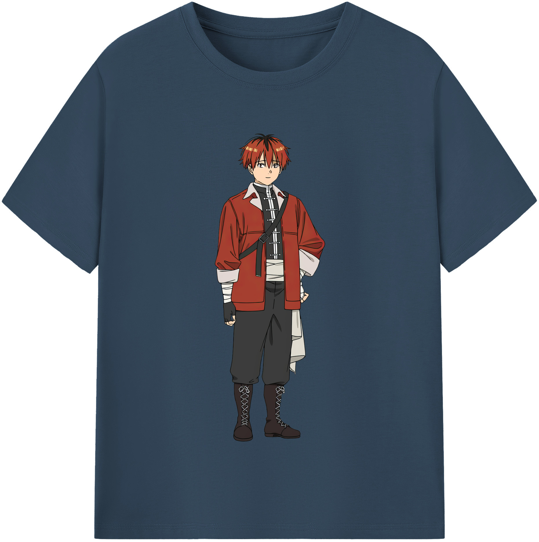（画像用） 葬送のフリーレン Frieren レディースカジュアルプリントTシャツ（綿100％）