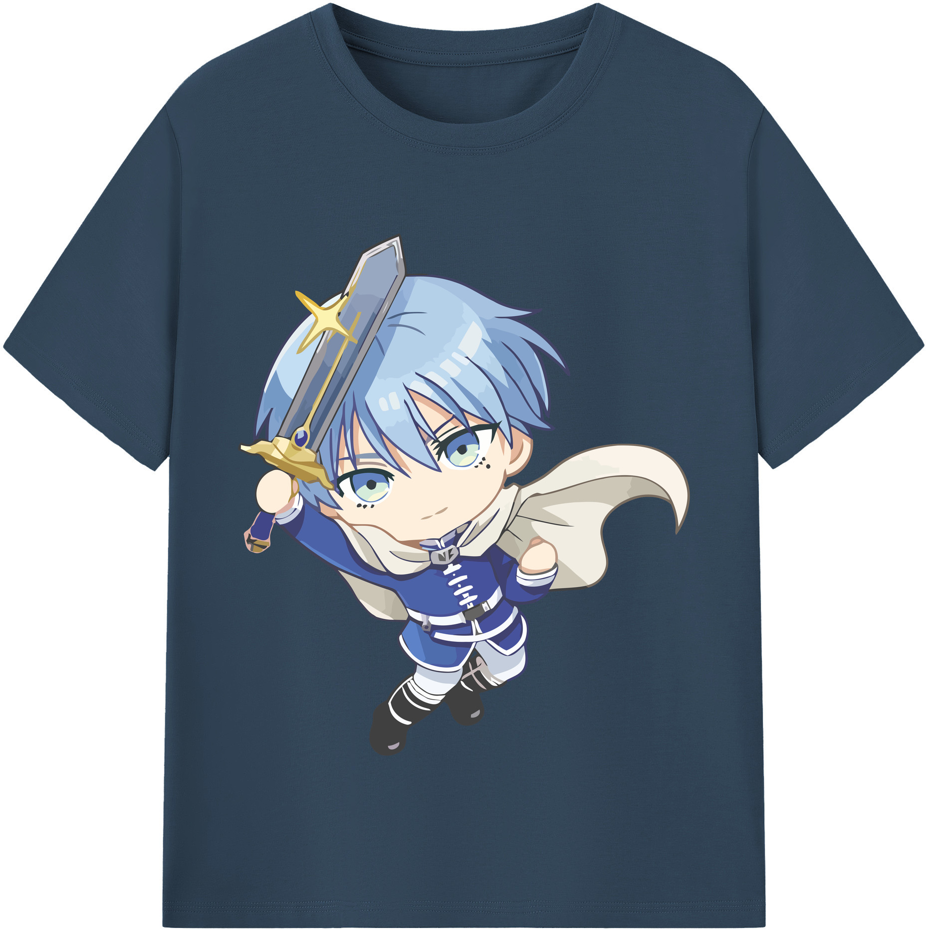 （画像用） 葬送のフリーレン Frieren レディースカジュアルプリントTシャツ（綿100％）