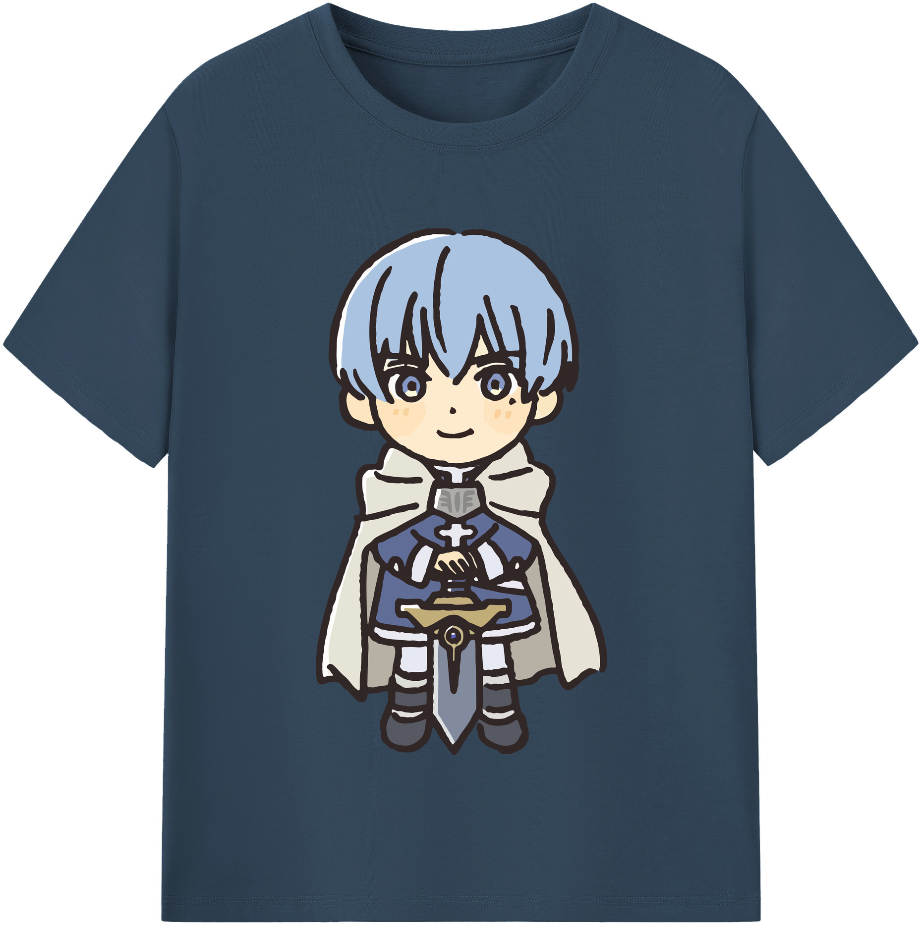 （画像用） 葬送のフリーレン Frieren レディースカジュアルプリントTシャツ（綿100％）