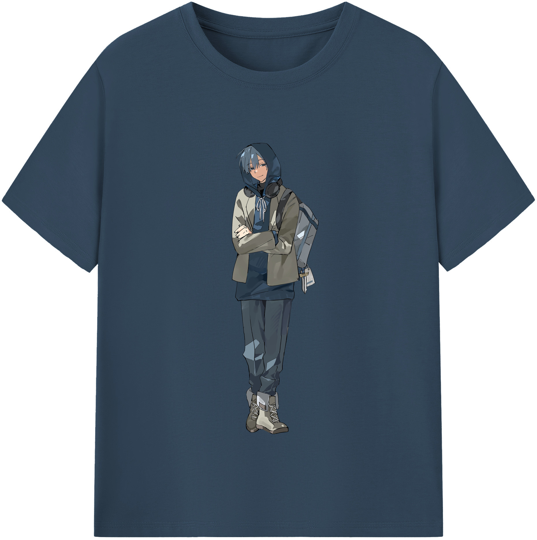 （画像用） 葬送のフリーレン Frieren レディースカジュアルプリントTシャツ（綿100％）