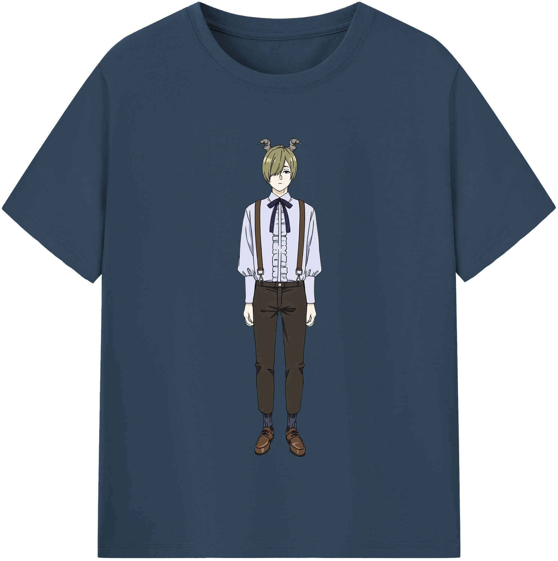 （画像用） 葬送のフリーレン Frieren レディースカジュアルプリントTシャツ（綿100％）
